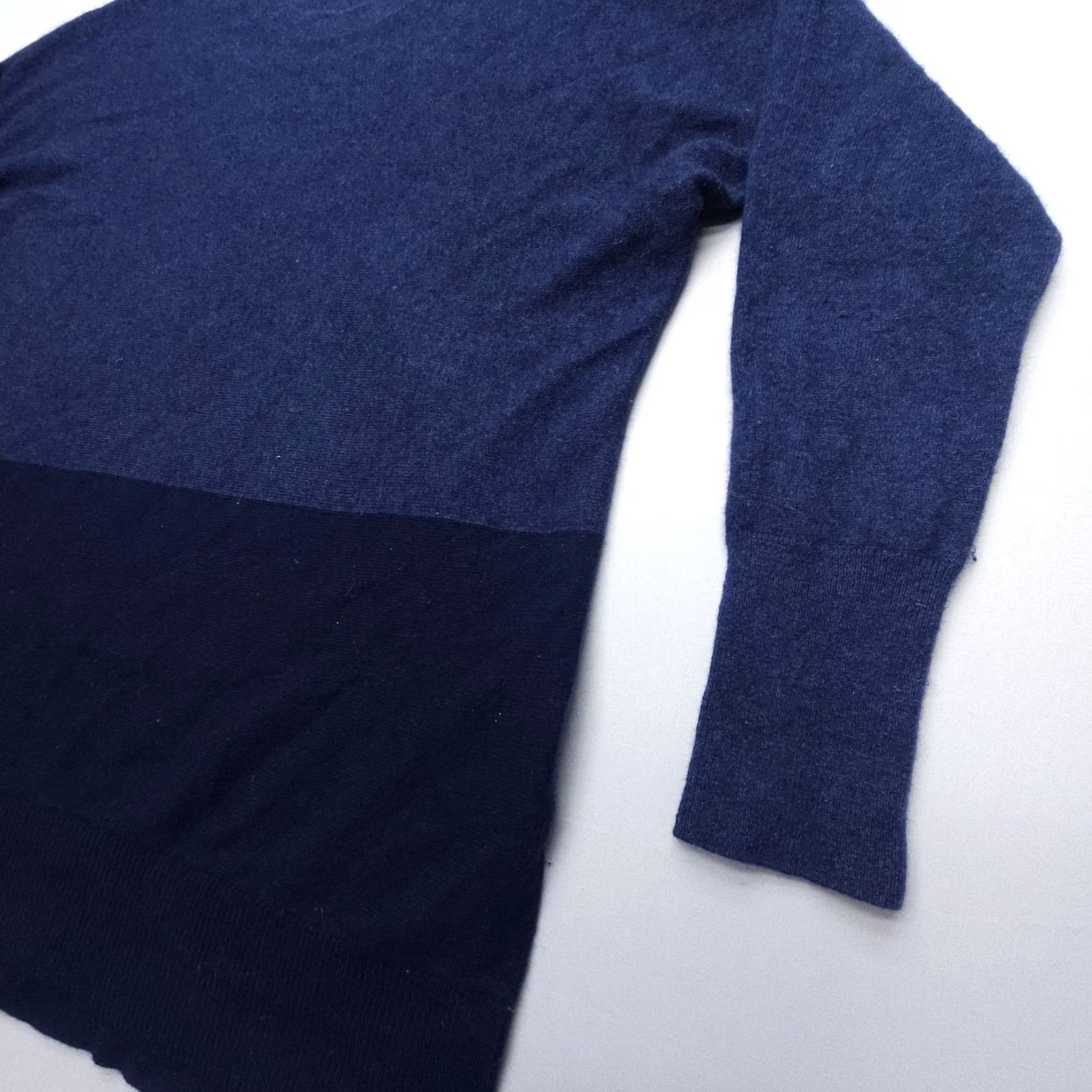 Athleta Athleta Pullover Sweater Size S Blue Wool Cashmere Knit Round Neck Women Relaxed Vintage: No Size S / US 4 / IT 40 - 4 Thumbnail