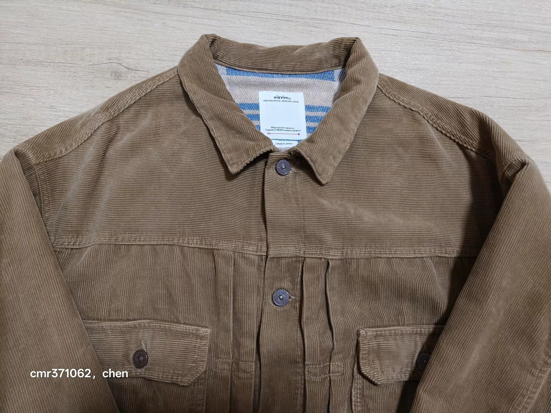 Visvim VISVIM 23AW SPOT 101XX Cords JKT Beige 4 95% New Size US XL / EU 56 / 4 - 2 Thumbnail