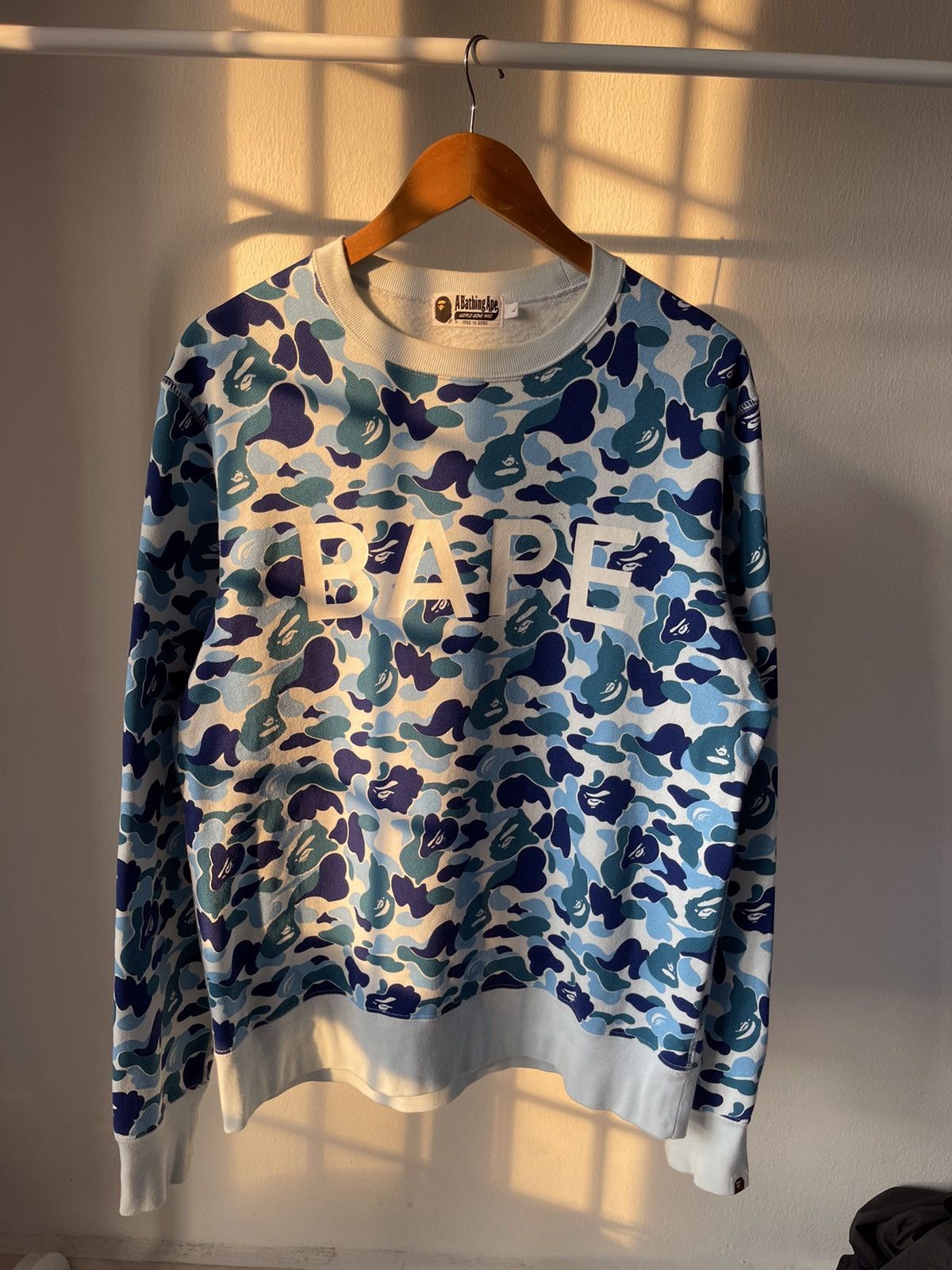 Bape ABC Camo Bape Crewneck A2 Size US L / EU 52-54 / 3 - 2 Thumbnail