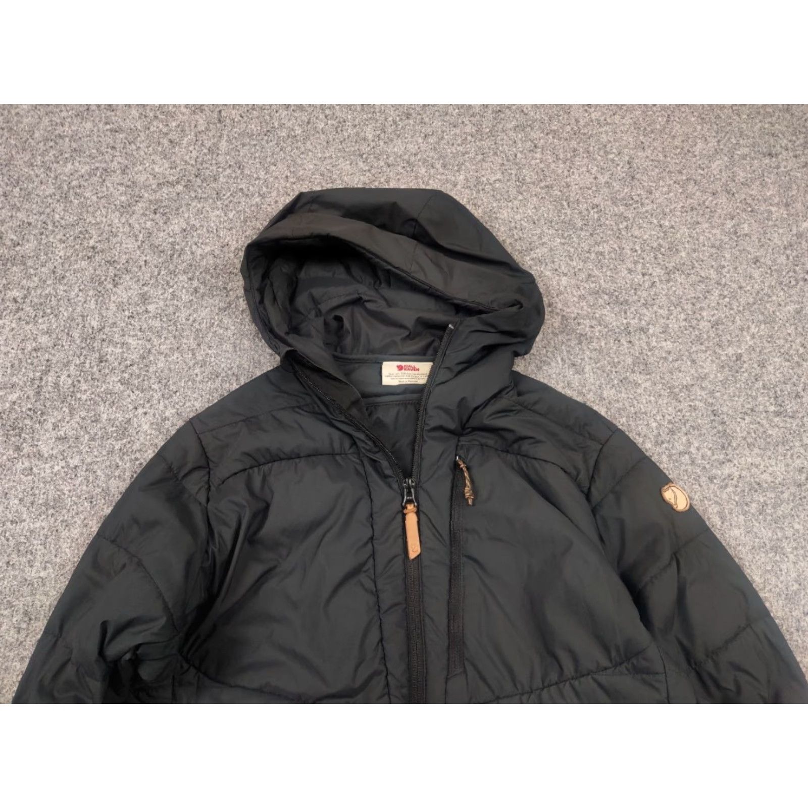 Vintage Fjällräven Keb padded insulated Hoodie G loft Zip Quilted Womens Jacket Hoodie Size M / US 6-8 / IT 42-44 - 5 Thumbnail