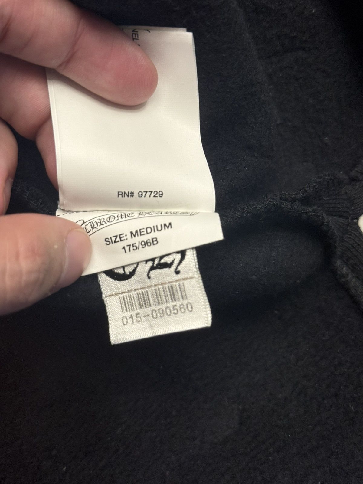 Chrome Hearts Chrome Hearts Black Sweater M Size US M / EU 48-50 / 2 - 8 Thumbnail