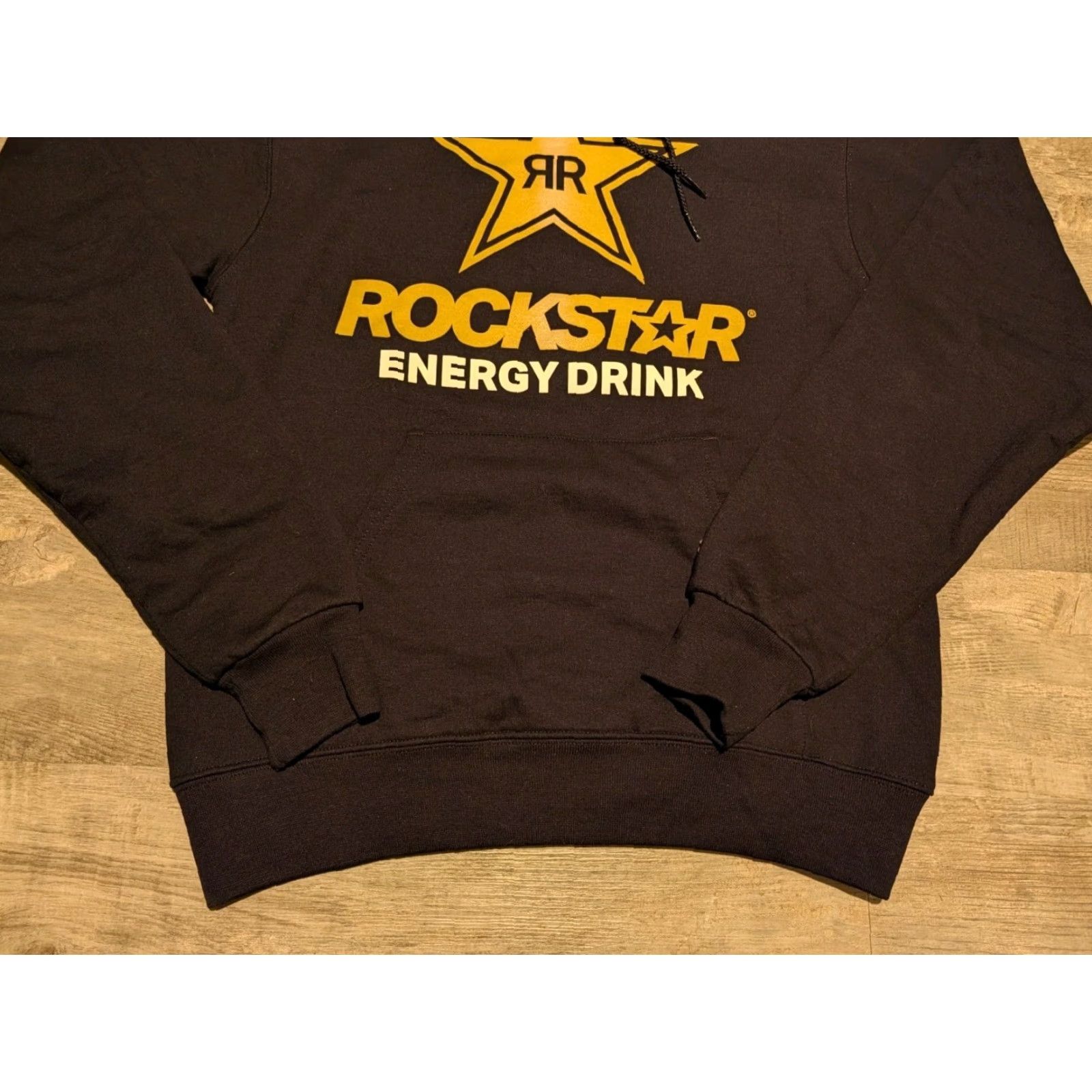 Champion Champion ECO Rockstar Energy Drink Hoodie Mens Size Small Black Pullover Size US S / EU 44-46 / 1 - 2 Thumbnail