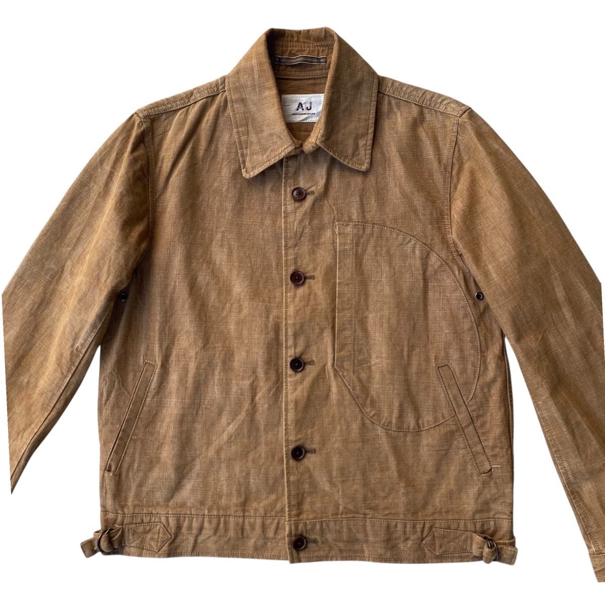 Alexander Julian Vintage Alexander Julian Workwear Canvas Jacket Size US M / EU 48-50 / 2 - 3 Thumbnail