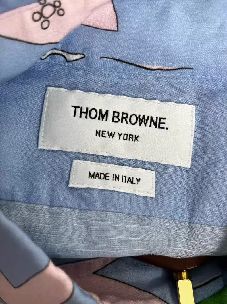 Thom Browne Thom Browne Short-sleeve shirt Size US L / EU 52-54 / 3 - 5 Thumbnail