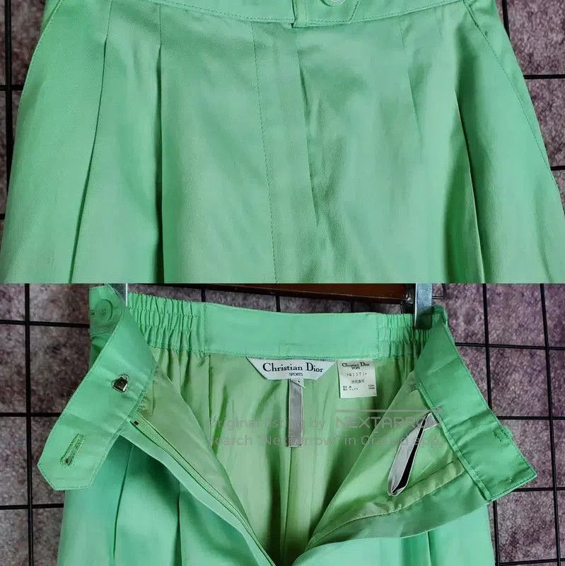 Dior Dior Mint Green Casual Pants for Women . Size 23" - 6 Thumbnail