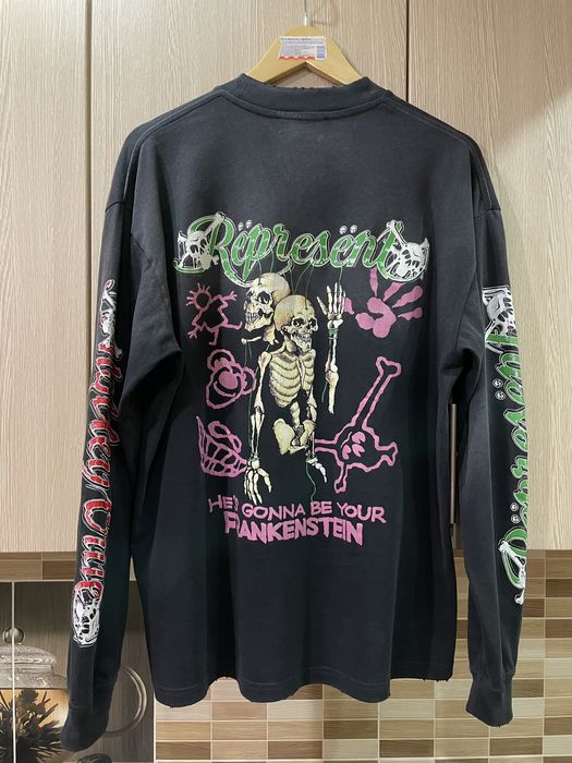 Represent Clo. Represent x Motley Crue Long Sleeve | Grailed