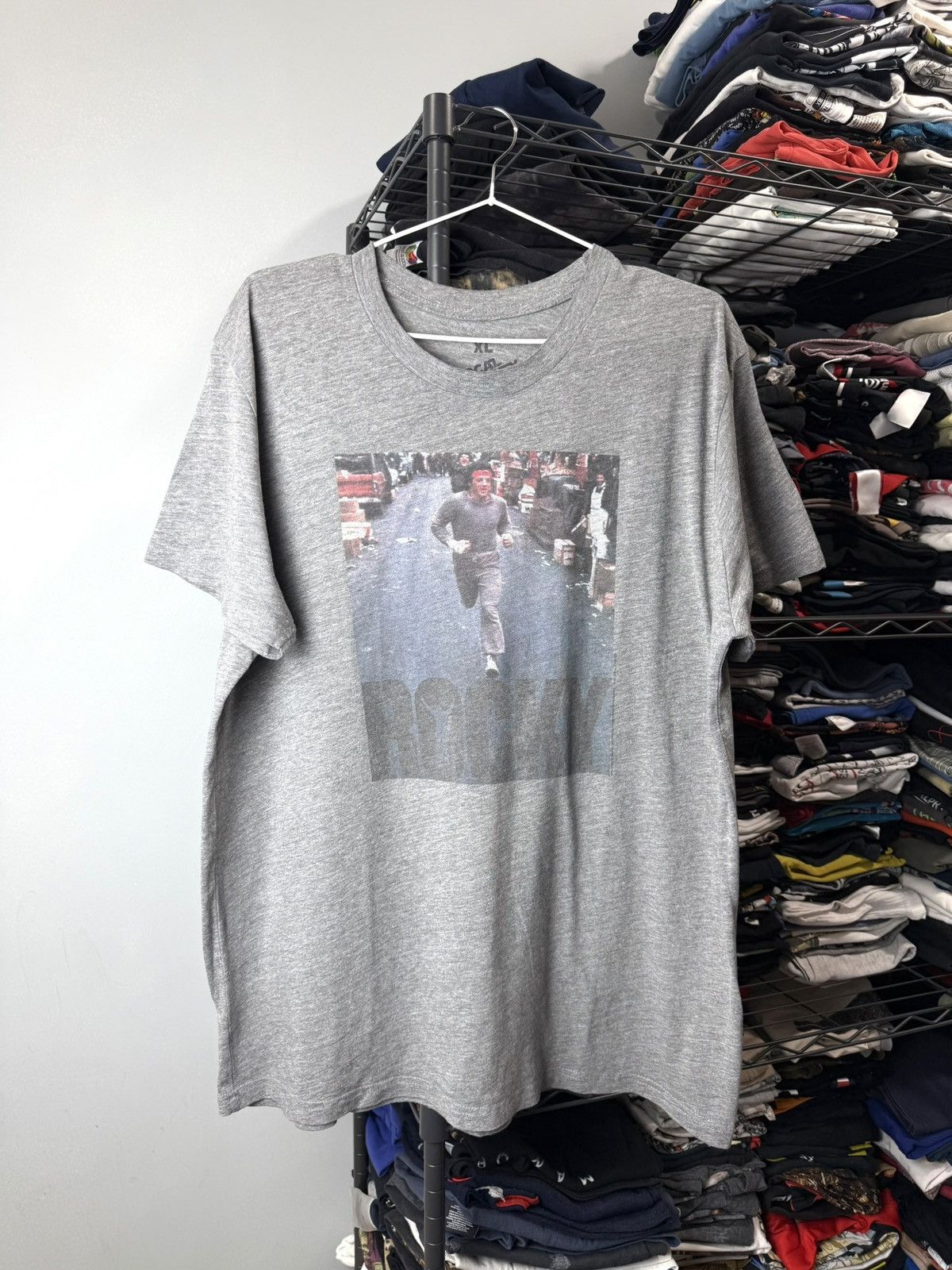Vintage Vintage Rambo Rocky Balboa Movie Promo T Shirt Rocky Balboa Size US XL / EU 56 / 4 - 1 Thumbnail