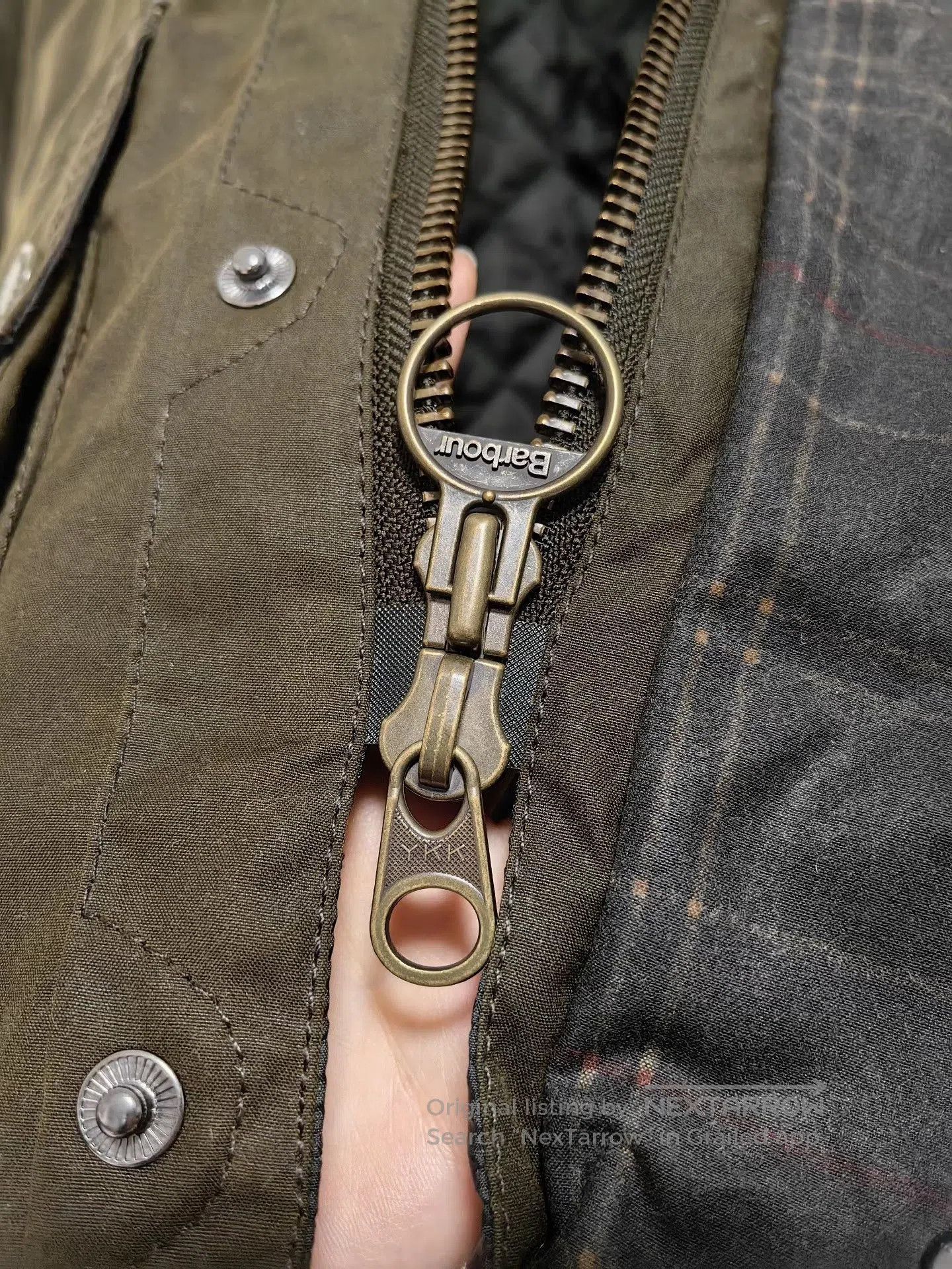 Barbour Barbour Digby Waxed Cotton Jacket. Size US M / EU 48-50 / 2 - 3 Thumbnail