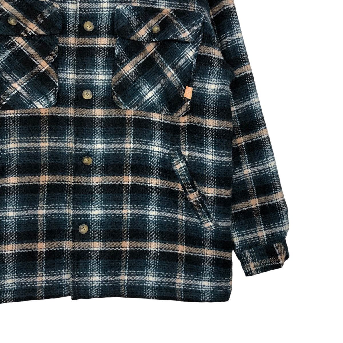 Flannel 📌Vintage Flannel Jacket Cps Tartan Design Blanket Sherpa Size US L / EU 52-54 / 3 - 6 Thumbnail