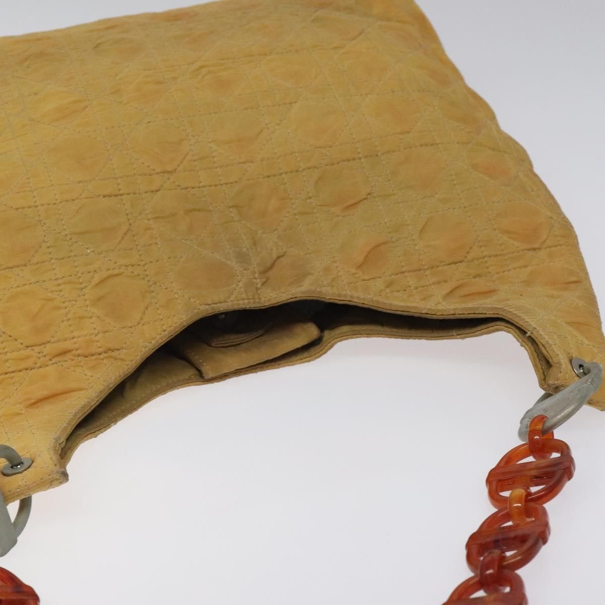 Dior DIOR Canage Shoulder Bag Nylon Yellow Size ONE SIZE - 6 Thumbnail