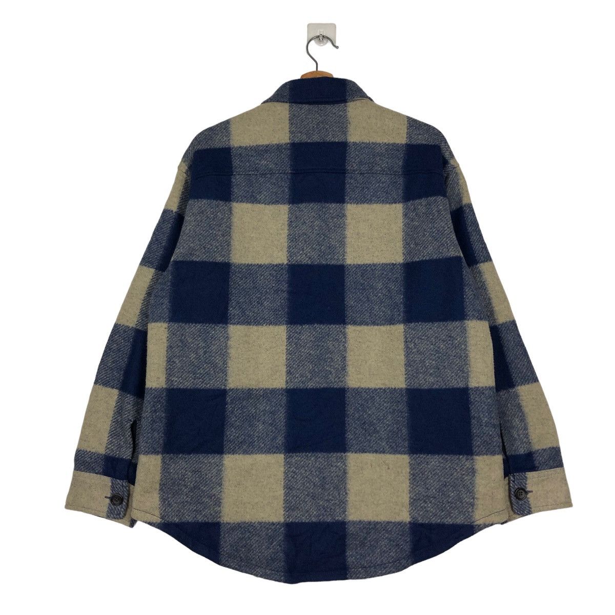Japanese Brand 🔥Vintage Wool Flannel Jacket Tartan Uniqlo Issey Miyake Size US M / EU 48-50 / 2 - 8 Thumbnail