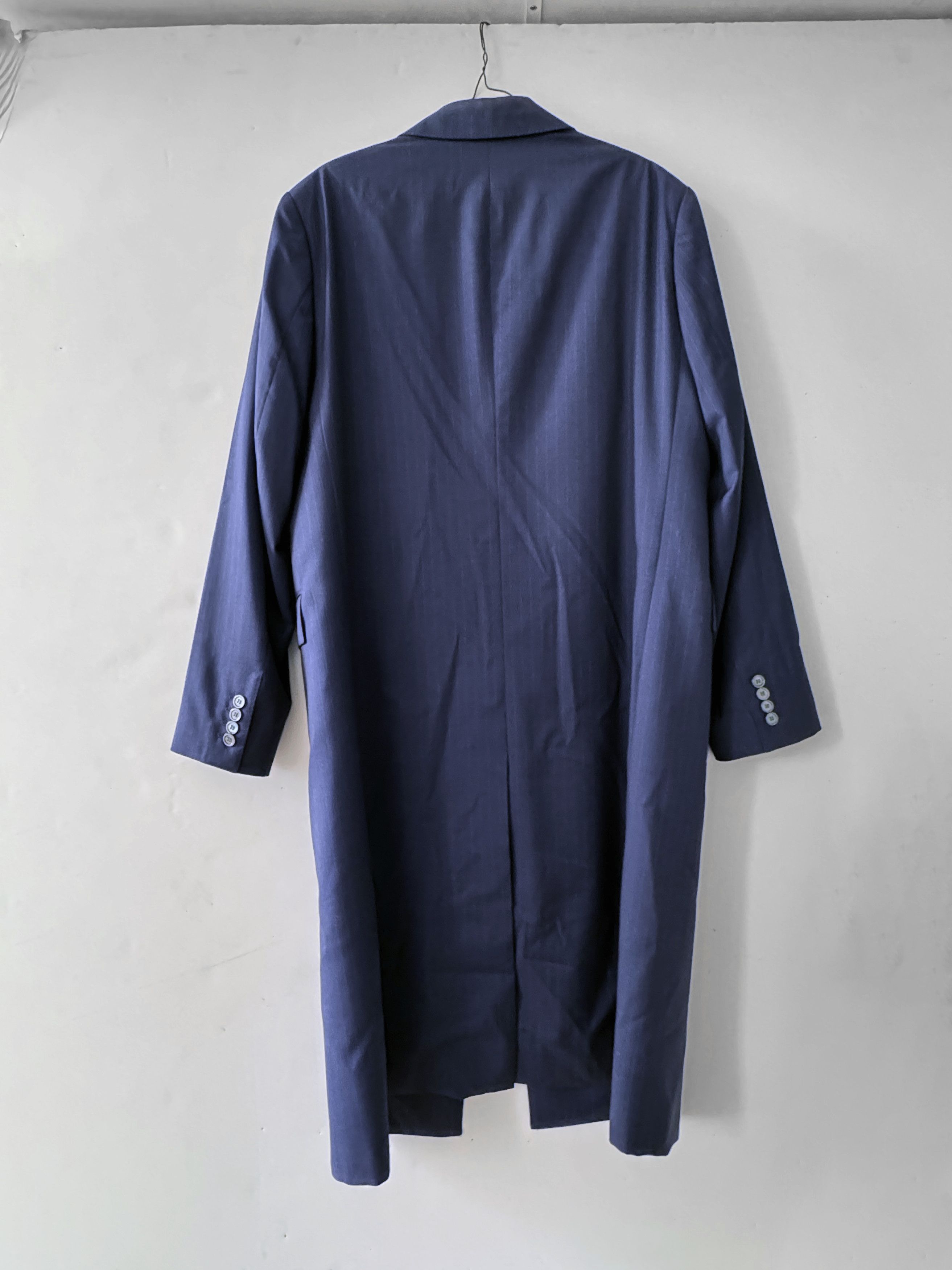 Acne Studios Single Breasted Long Pinstripe Coat / Blazer Size 48R - 2 Thumbnail