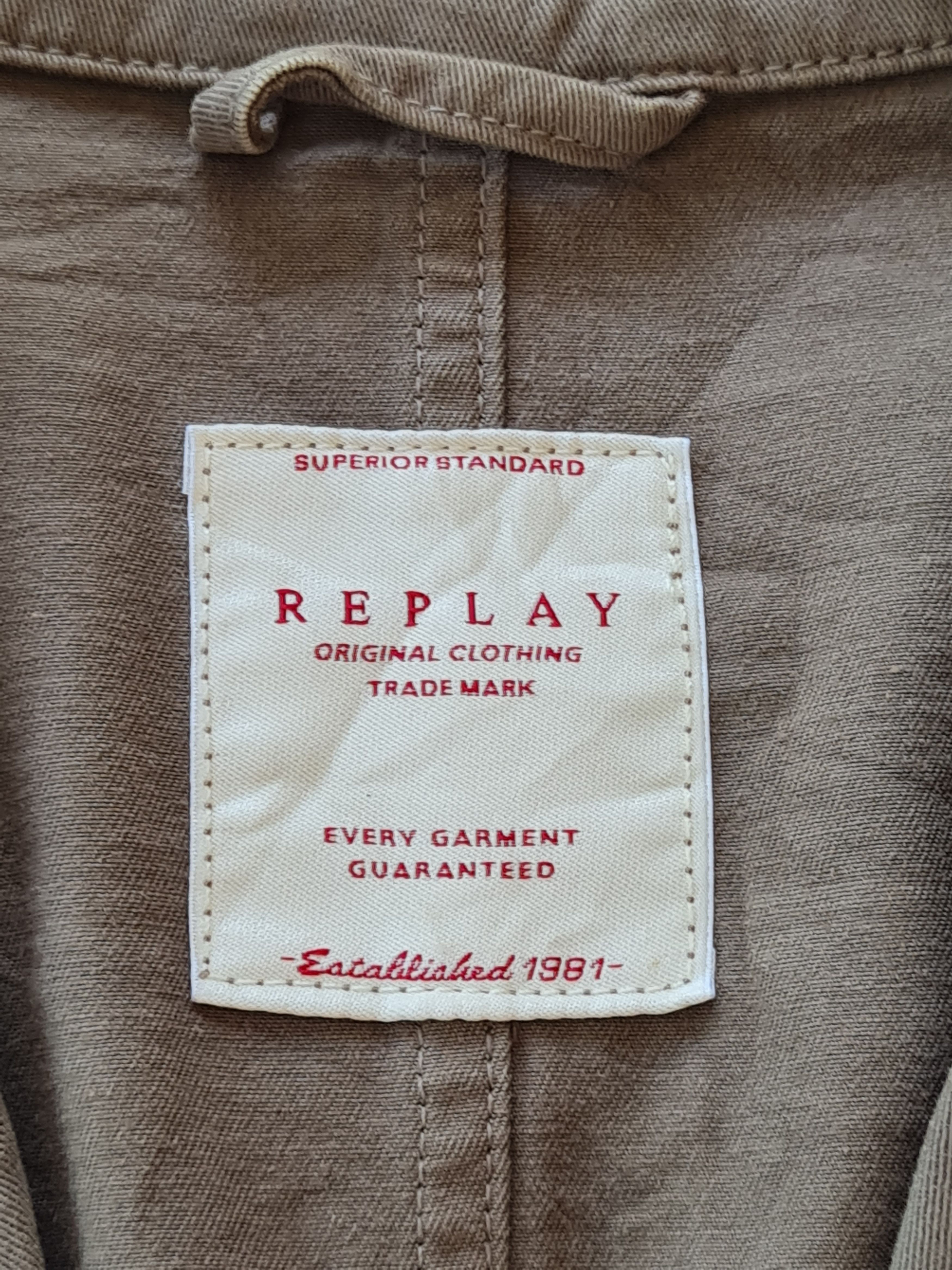 Replay × Vintage REPLAY Chore Jacket Size US M / EU 48-50 / 2 - 9 Thumbnail