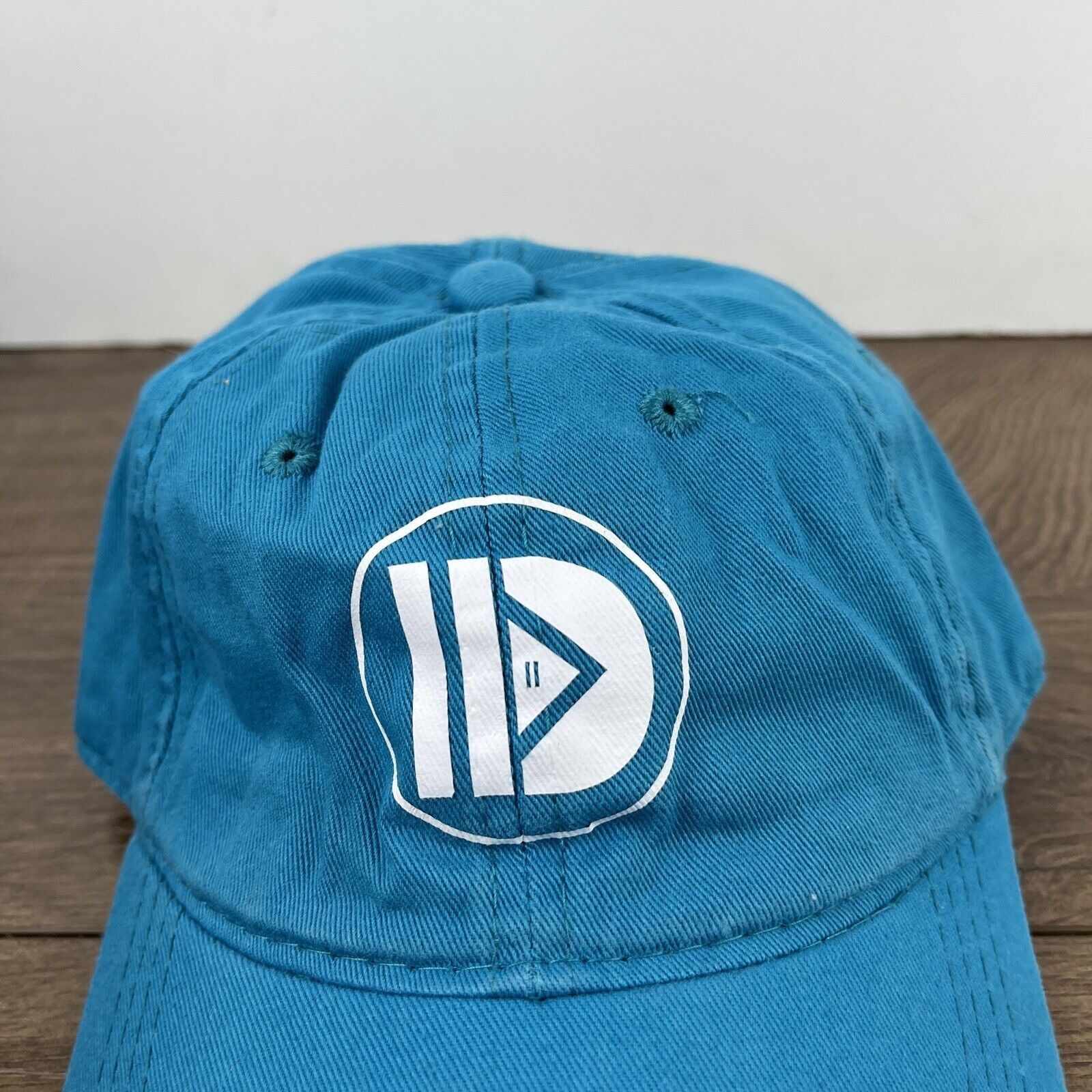 Other Pause Play Hat Blue Hat Adjustable Blue Adult Size Hat Size ONE SIZE - 8 Thumbnail