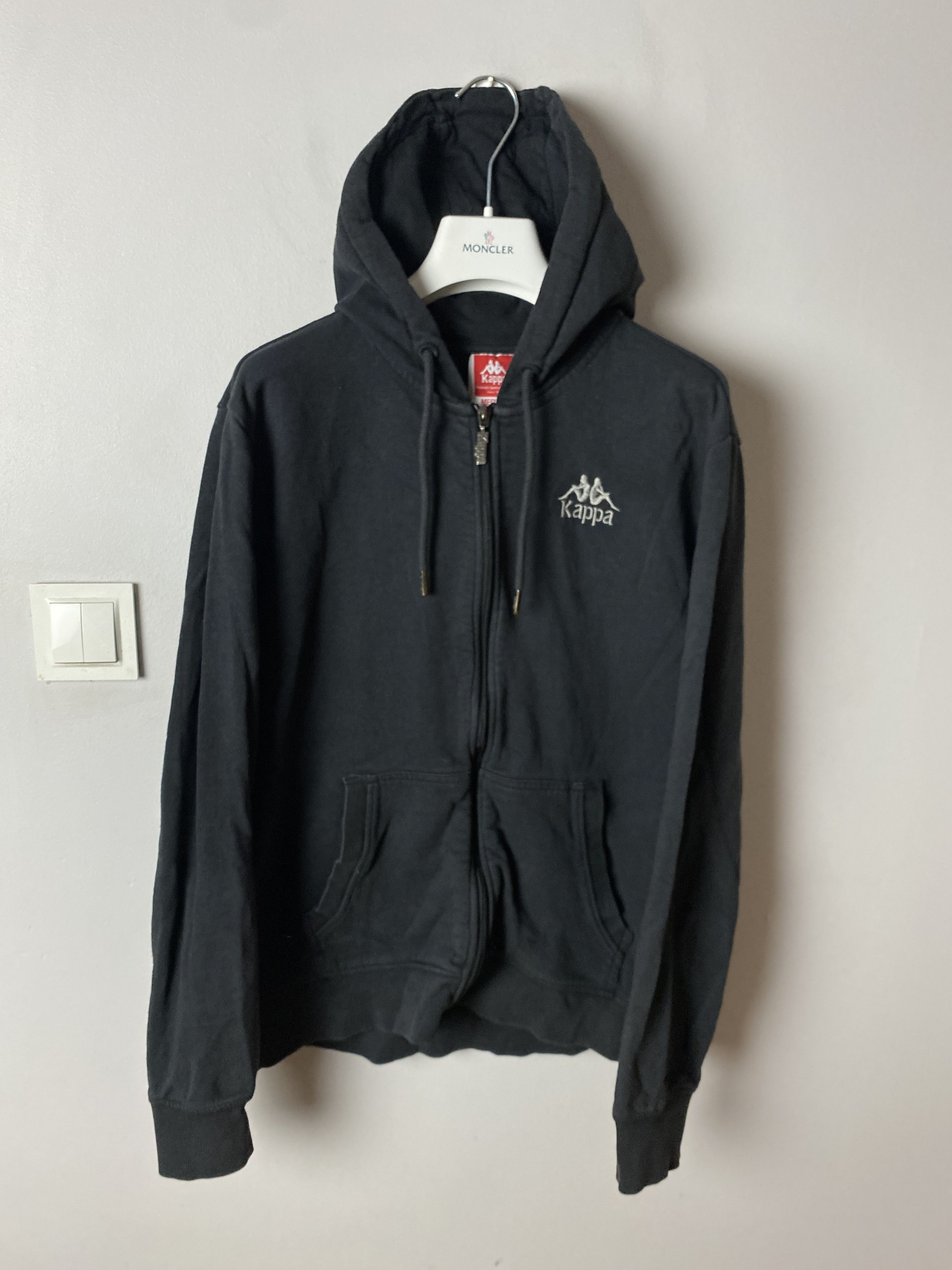 Kappa Kappa small logo zip-up hoodie | Grailed