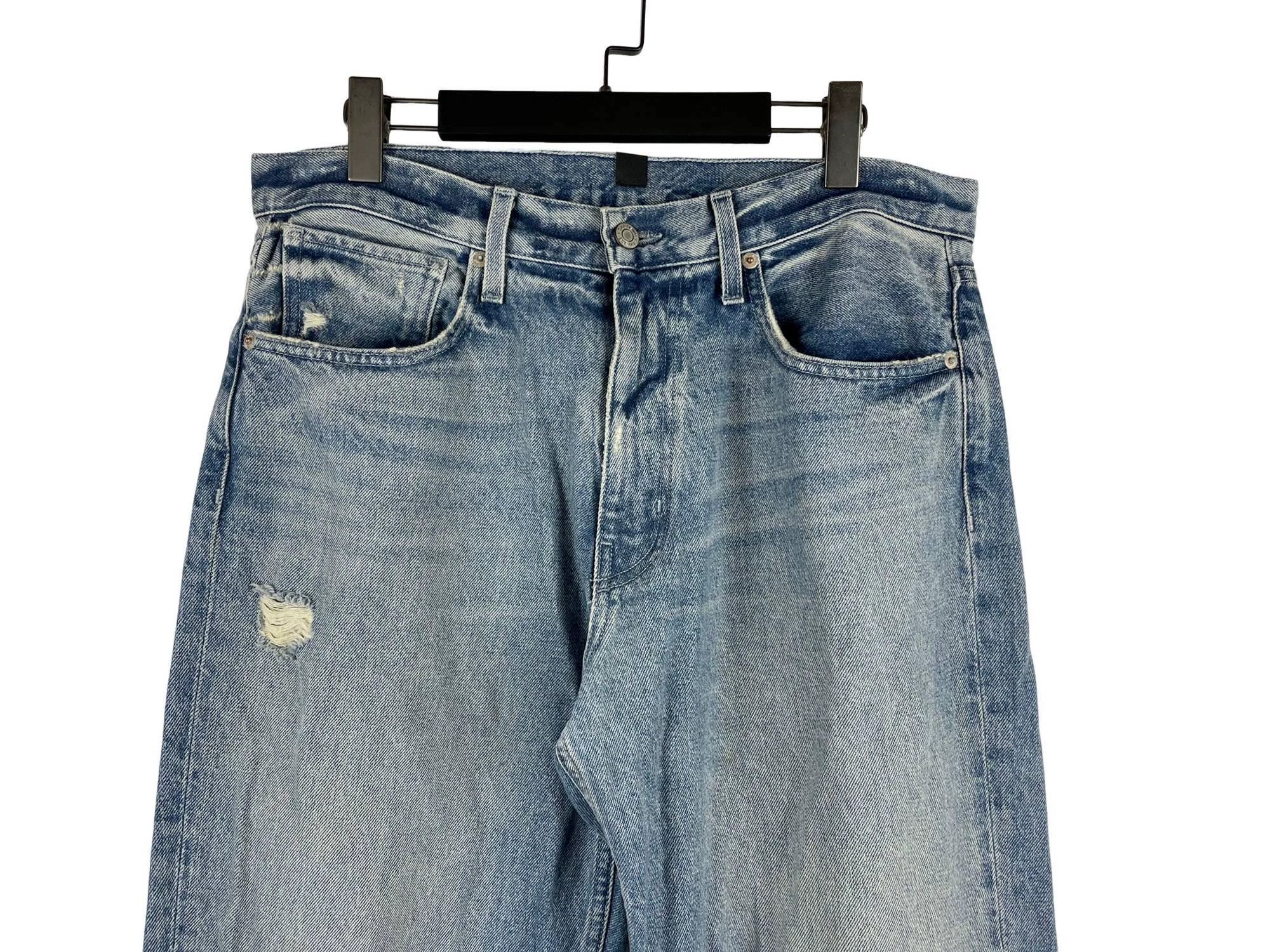 Yeezy Yeezy × Gap × Balenciaga Washed Distressed Jeans Size US 32 / EU 48 - 3 Thumbnail