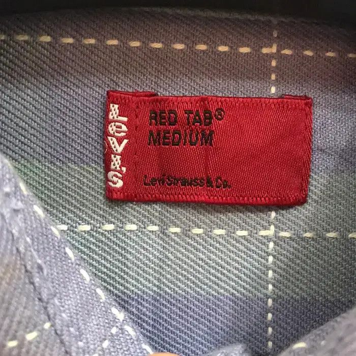Flannel Vintage Levi’s Checked Plaid Tartan Shirt Flannel Size US M / EU 48-50 / 2 - 4 Thumbnail
