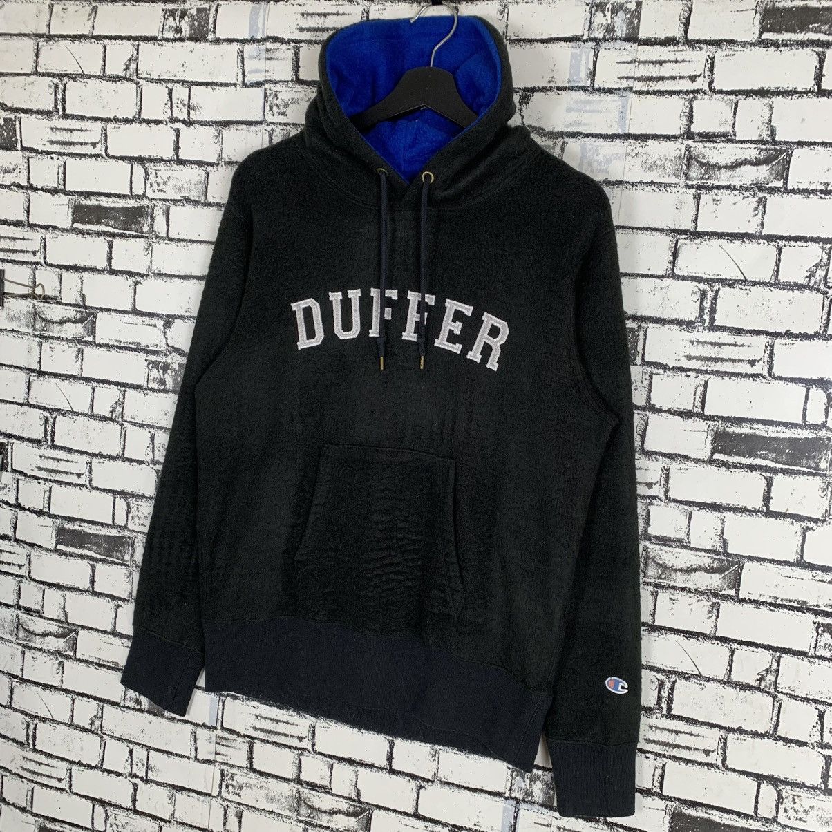 The Duffer of St.George Vintage Champion x Duffer Hoodie Size US L / EU 52-54 / 3 - 2 Thumbnail