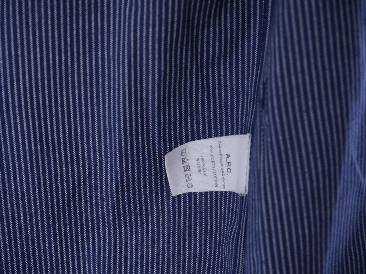 A.P.C. APC A.P.C chore style worker Striped jacket size XL Size US M / EU 48-50 / 2 - 5 Thumbnail
