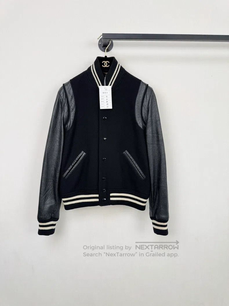 Saint Laurent Paris Baseball Jacket
