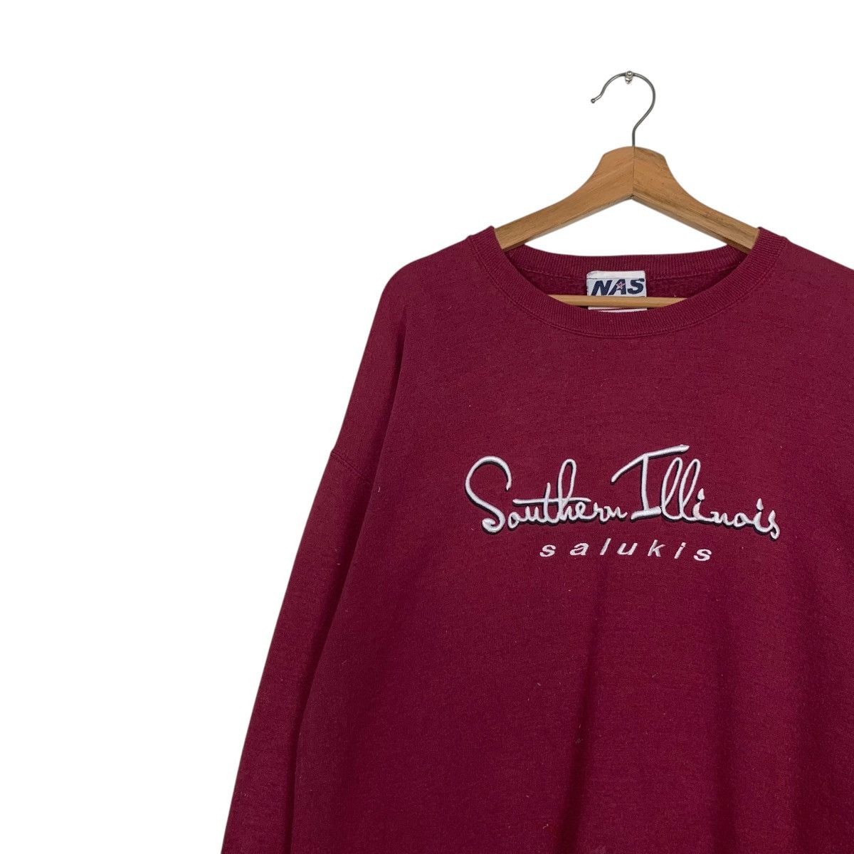 Vintage 90s Southern Illinois Salukis Crewneck Sweatshirt #2518-C114 Size US XL / EU 56 / 4 - 7 Thumbnail