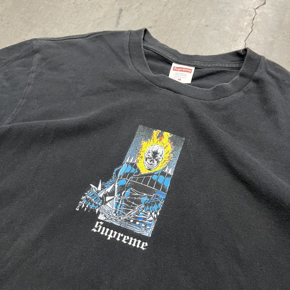 Supreme Supreme Ghost Rider Tee Size US M / EU 48-50 / 2 - 3 Thumbnail