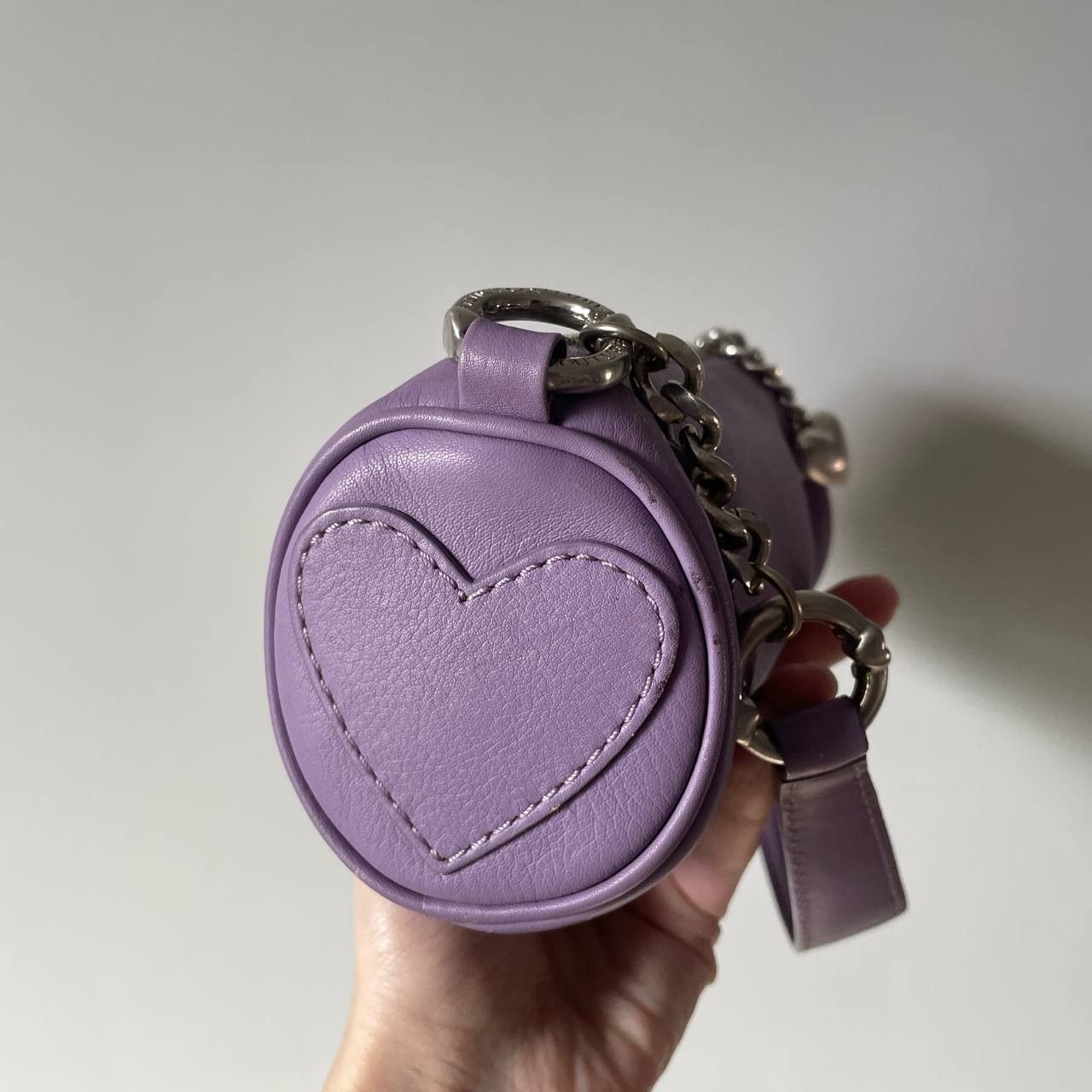 Juicy Couture VINTAGE Y2K JUICY COUTURE RARE LEATHER MINI BAG DITCH HIM Size ONE SIZE - 3 Thumbnail