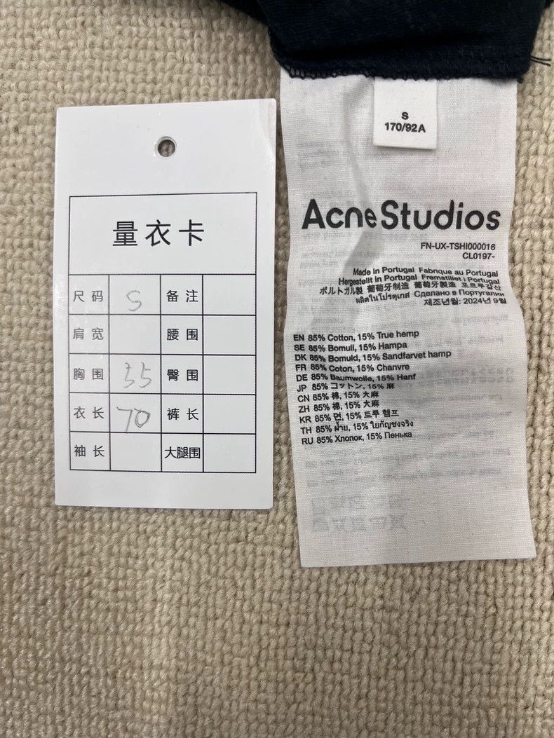 Acne Studios Acne Studios 1996 monogrammed slouchy crewneck long-sleeve Size US S / EU 44-46 / 1 - 6 Thumbnail