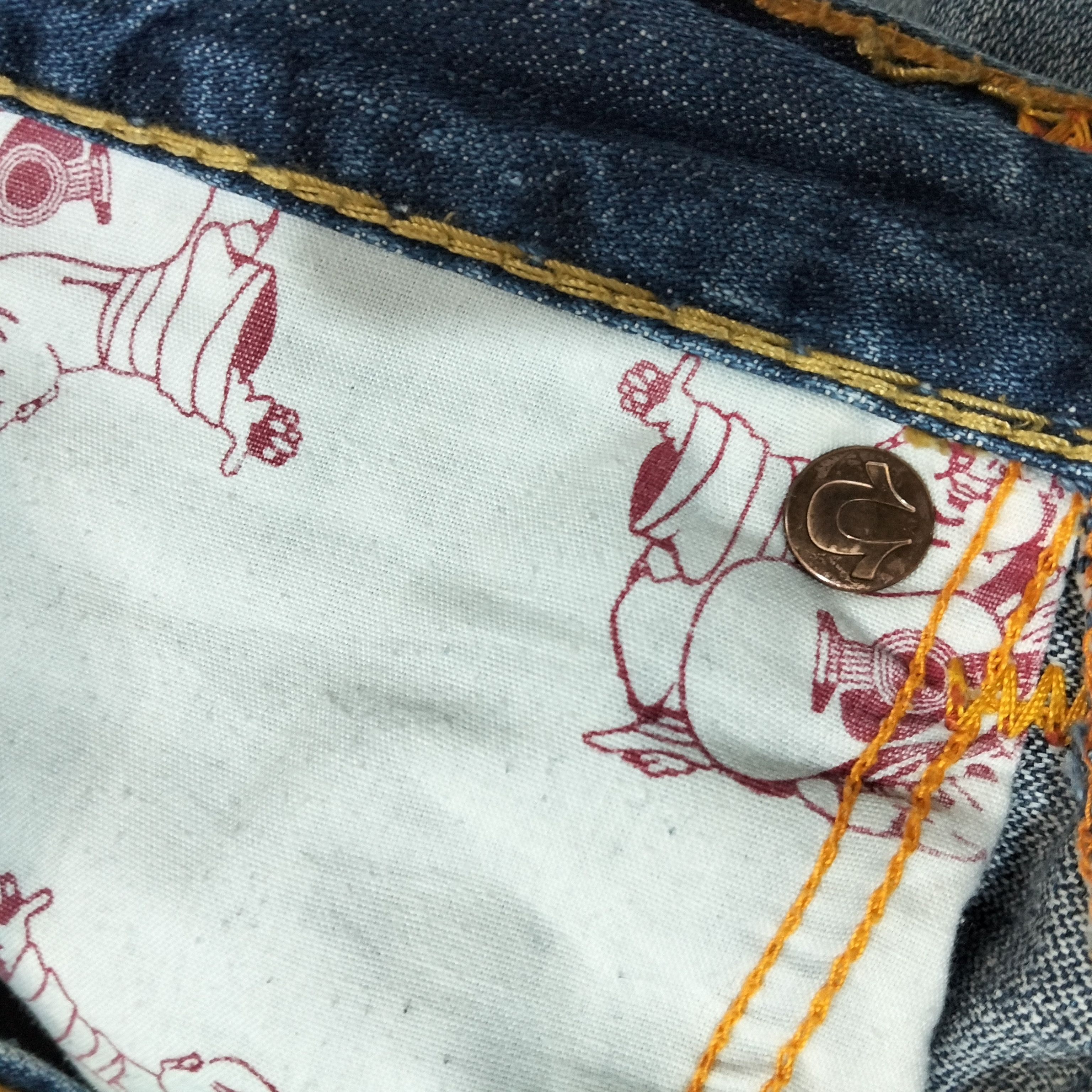 True Religion 🔥 True Religion Joey Super T Distressed Denim - Made in USA Size US 32 / EU 48 - 12 Thumbnail