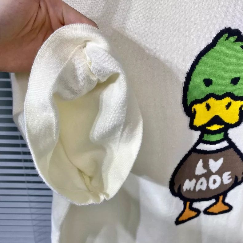 Louis Vuitton Louis Vuitton Duck intarsia short sleeves 2504-Nextarrow Size US M / EU 48-50 / 2 - 6 Thumbnail