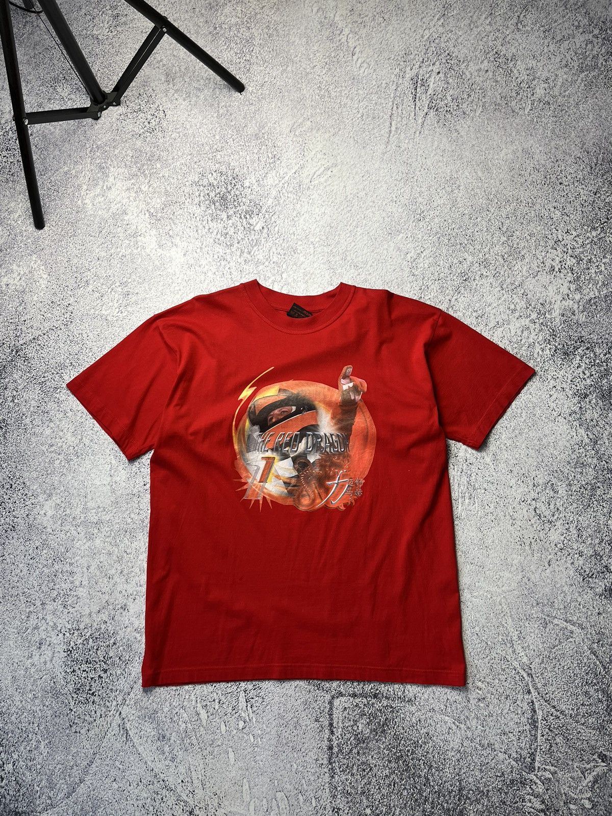 Ferrari Michael Schumacher Rare Men's Vintage T-shirt Size US L / EU 52-54 / 3 - 5 Thumbnail