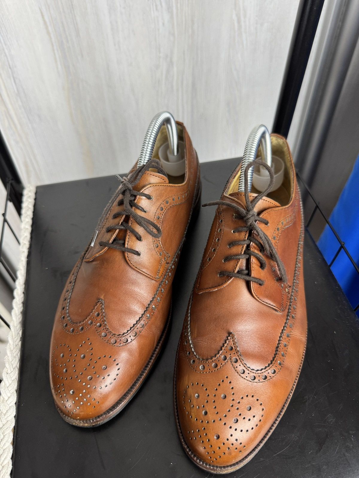Bally Bally Tacite made in France leather lace up derby shoes Size US 8 / EU 41 - 7 Thumbnail