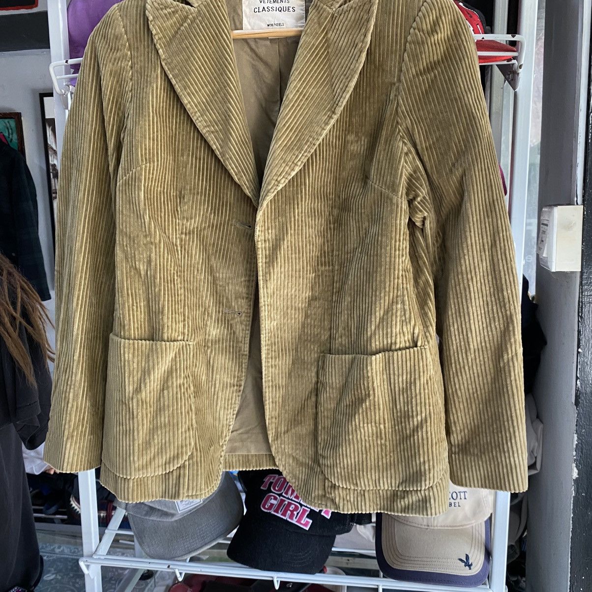 Vetements De Sport By Wim Neels VINTAGE‼️Vetements Classiques Wim Neels Made Italy Corduroy Size US S / EU 44-46 / 1 - 4 Thumbnail