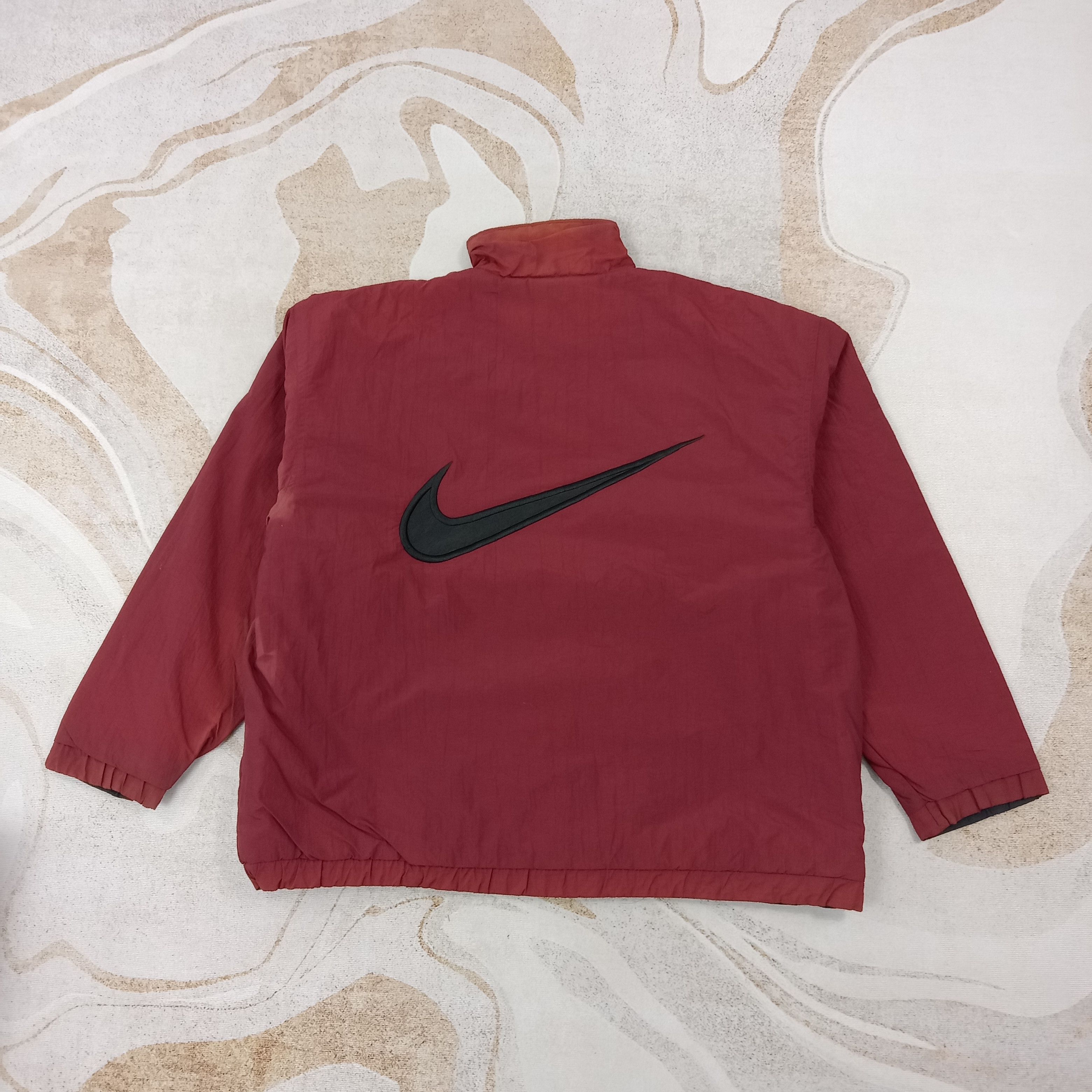 Nike Vintage Nike 90's Reversible Jacket C268N10 Size US XL / EU 56 / 4 - 1 Thumbnail