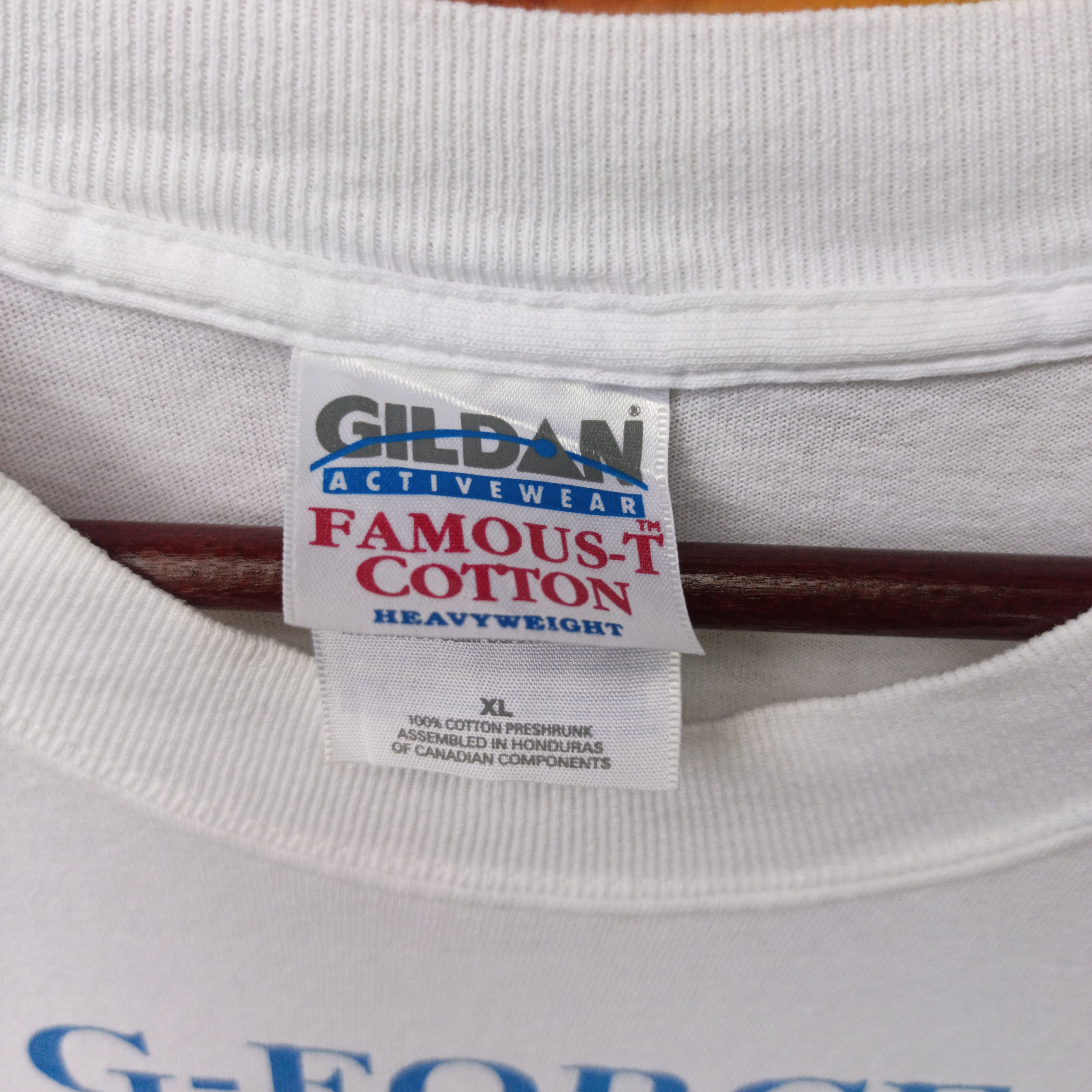 Gildan × Vintage Vintage 90s G-Froce tee Size US XL / EU 56 / 4 - 2 Thumbnail
