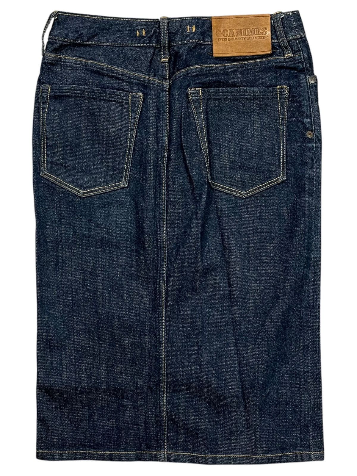 If Six Was Nine 2000s G.O.A - Denim Skirt Size 28" / US 6 / IT 42 - 2 Thumbnail