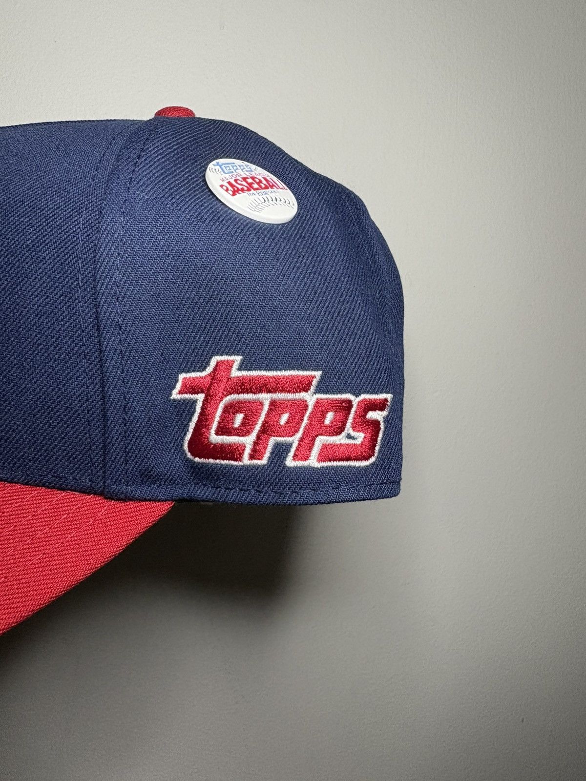 Mitchell & Ness Brand New Washington Nationals Snapback Topps Collab Size ONE SIZE - 5 Thumbnail