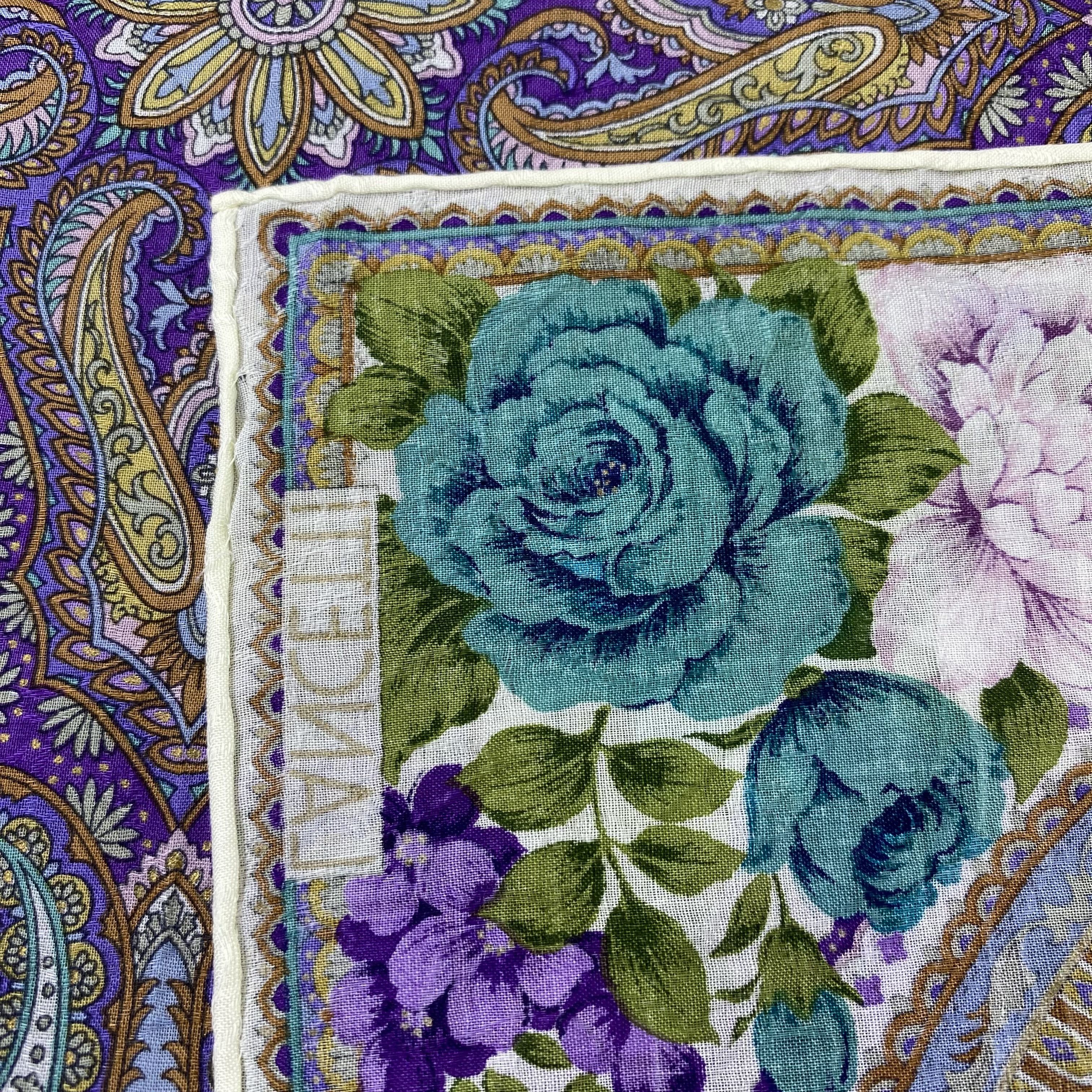 Lui di Lancetti Lancetti Handkerchief Neckerchief Bandana-B1612 Size ONE SIZE - 6 Thumbnail