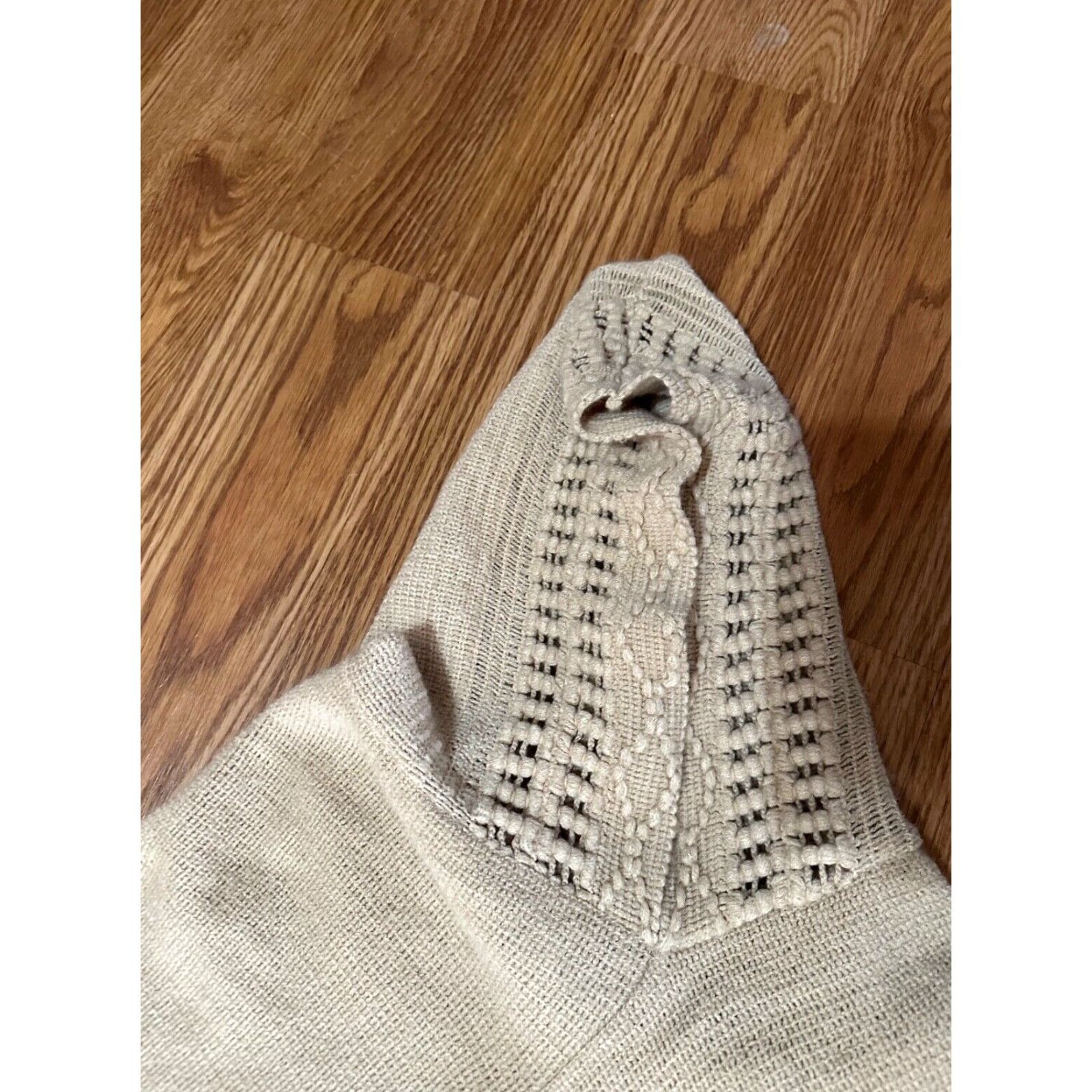 Apt. 9 Apt. 9 Women's Poncho Cape Sweater One Size Beige Classic Size ONE SIZE - 5 Thumbnail