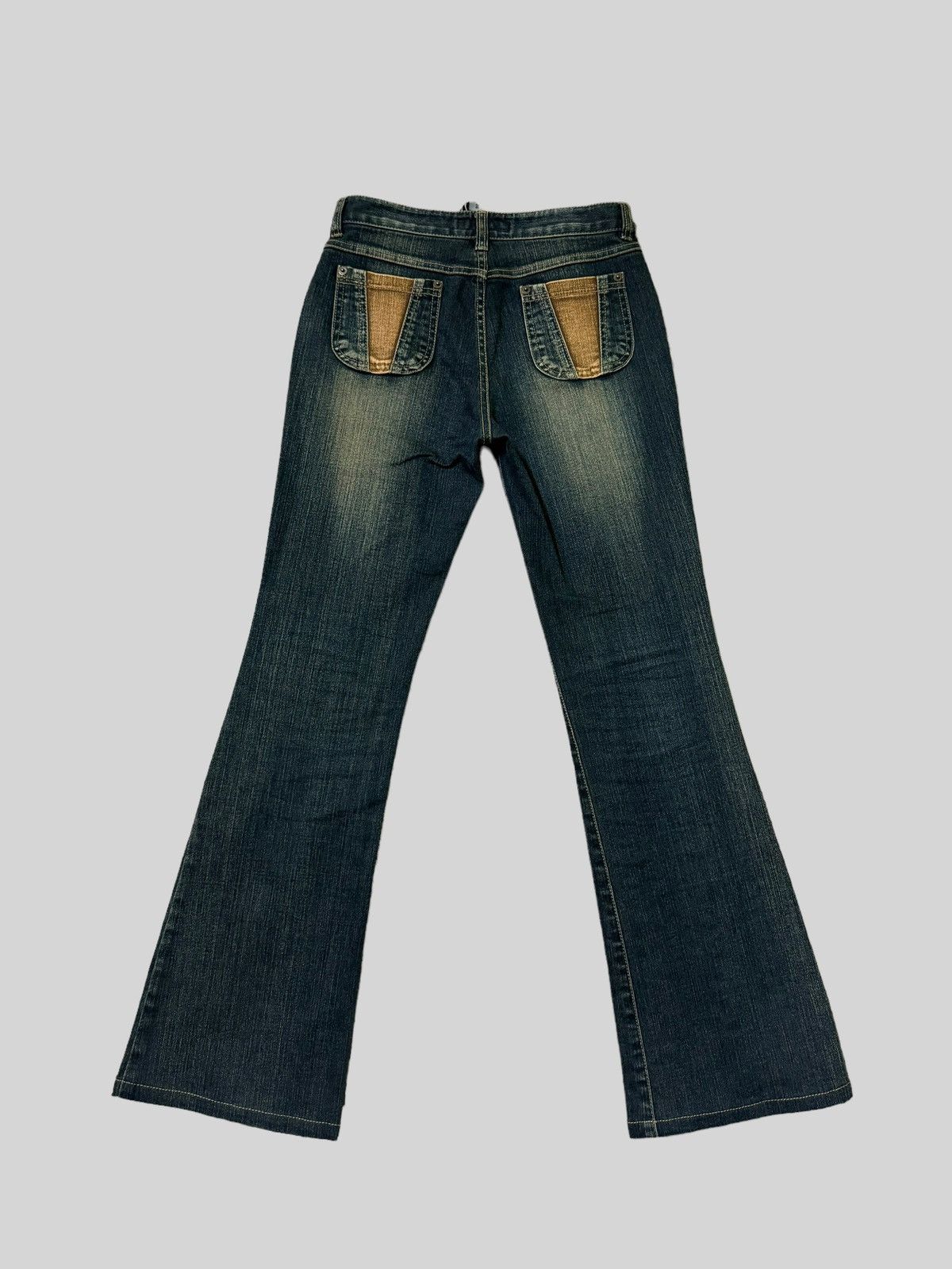 Hysteric Glamour Flared Napuri Reconstructed Reworked jeans Size 25" / US 0 / IT 36 - 2 Thumbnail