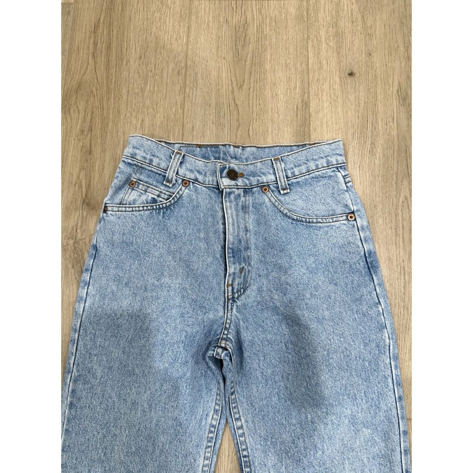Levi's VINTAGE Levi's 705 Jeans USA 26x30 Orange Tab Denim Blue Size US 26 / EU 42 - 4 Thumbnail