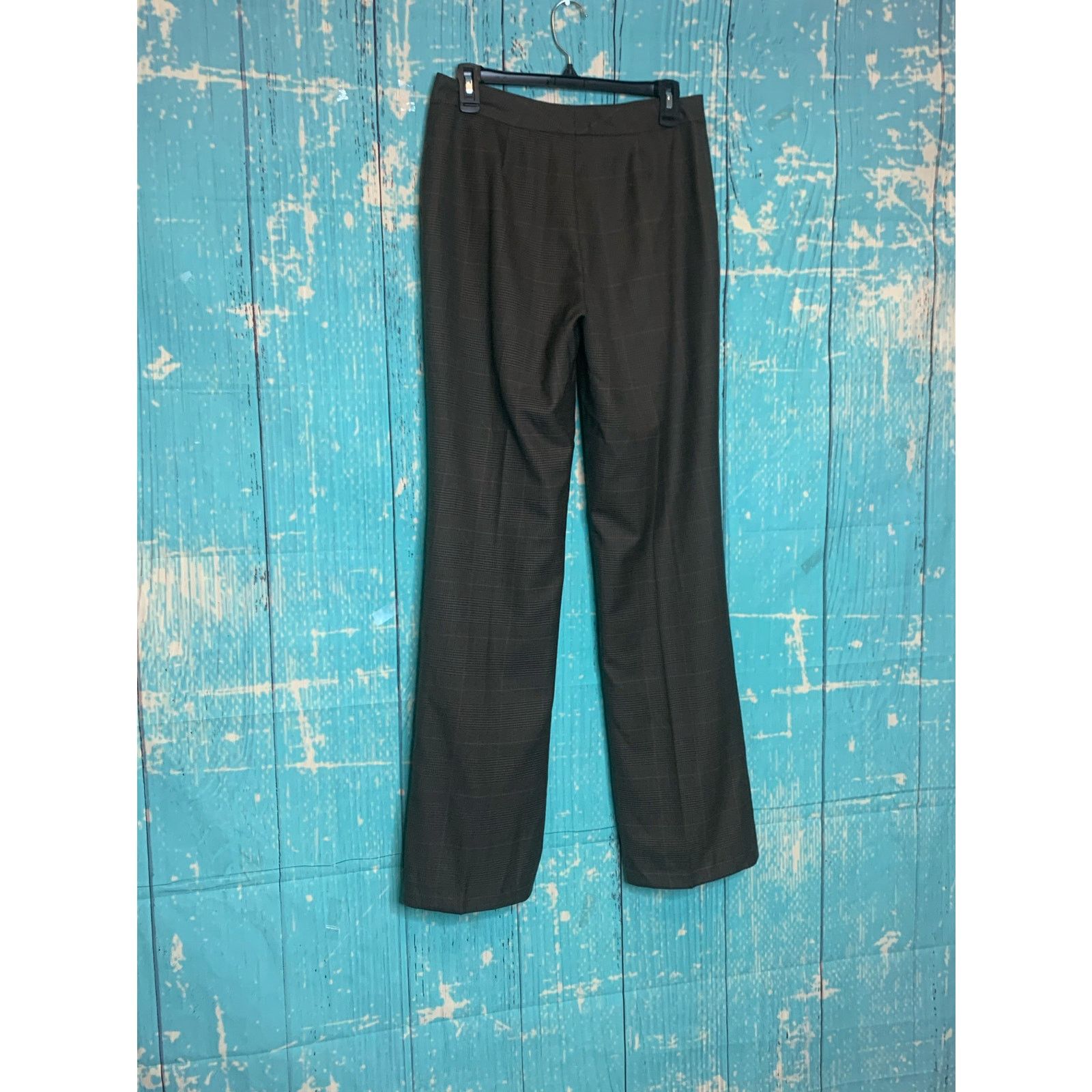 Chaps Chaps green plaid wool straight legs vintage pants size 4 Size 27" / US 4 / IT 40 - 10 Thumbnail
