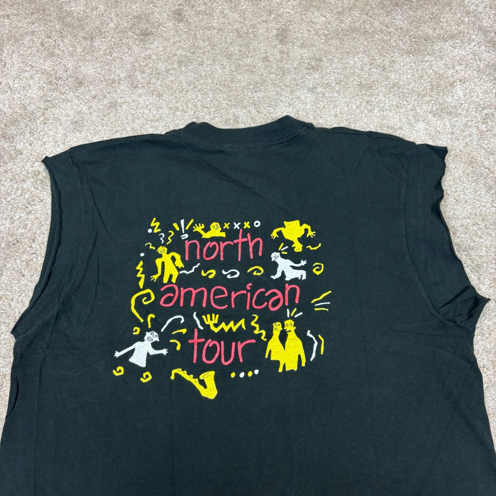 Vintage Vintage 80s The Jazz Butcher Conspiracy Tour Shirt XL Size XL / US 12-14 / IT 48-50 - 4 Thumbnail