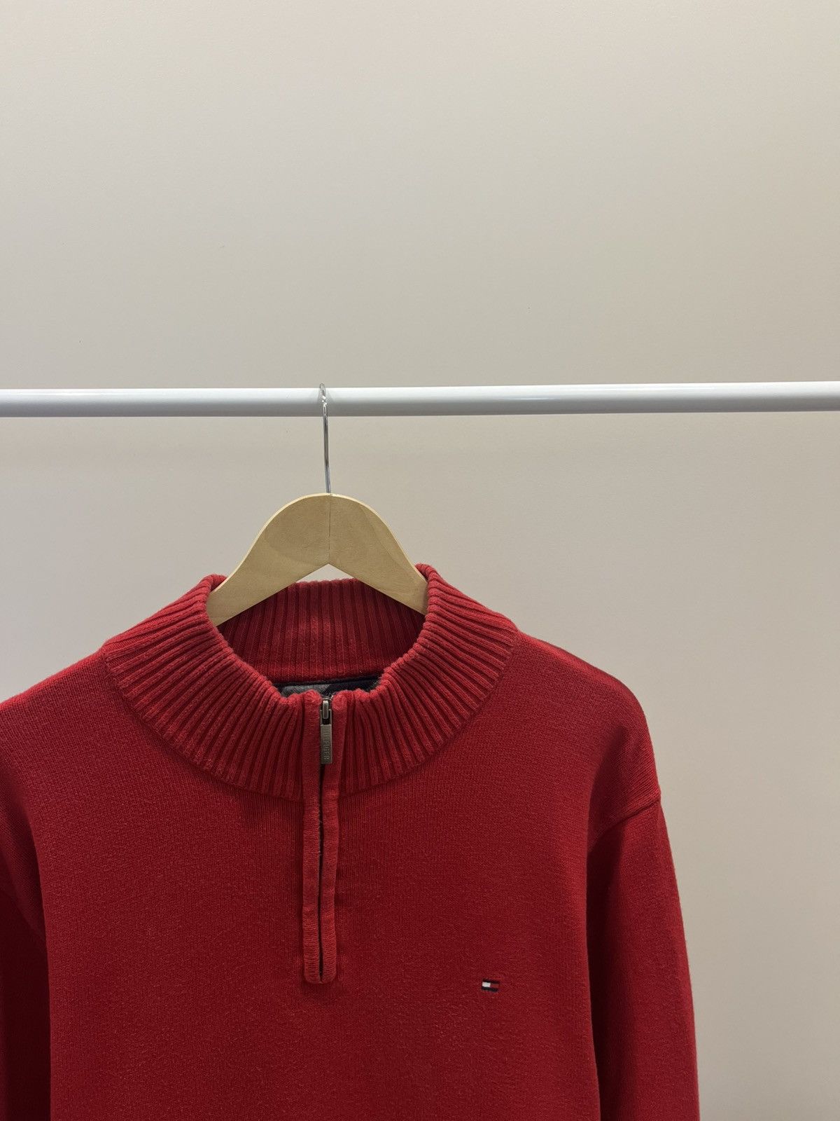 Tommy Hilfiger Tommy Hilfiger Quarter Zip Sweater Size US XXL / EU 58 / 5 - 3 Thumbnail