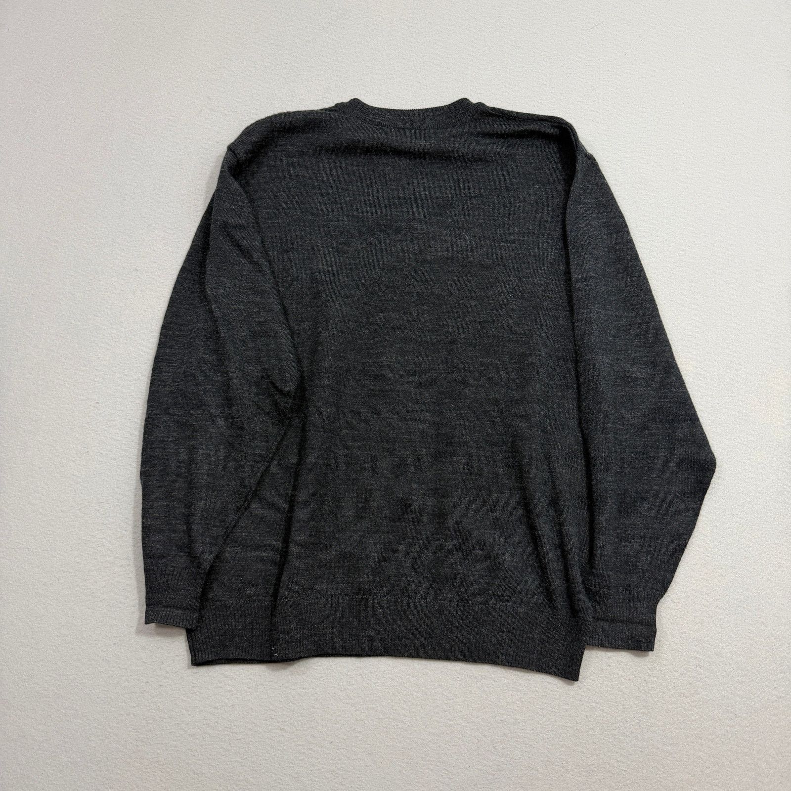 Vintage Vintage Tagio Sweater Extra Large Gray Checkered Wool Blend Size US XL / EU 56 / 4 - 6 Thumbnail