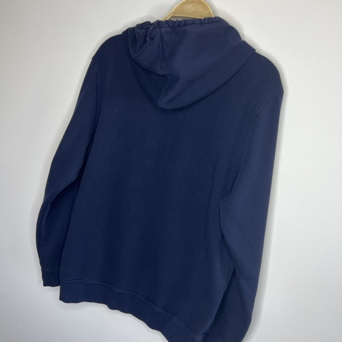 Gap × Vintage Gap Vintage Hoodie Navy Big Logo Spellout Retro Y2K Drill Size US L / EU 52-54 / 3 - 8 Thumbnail