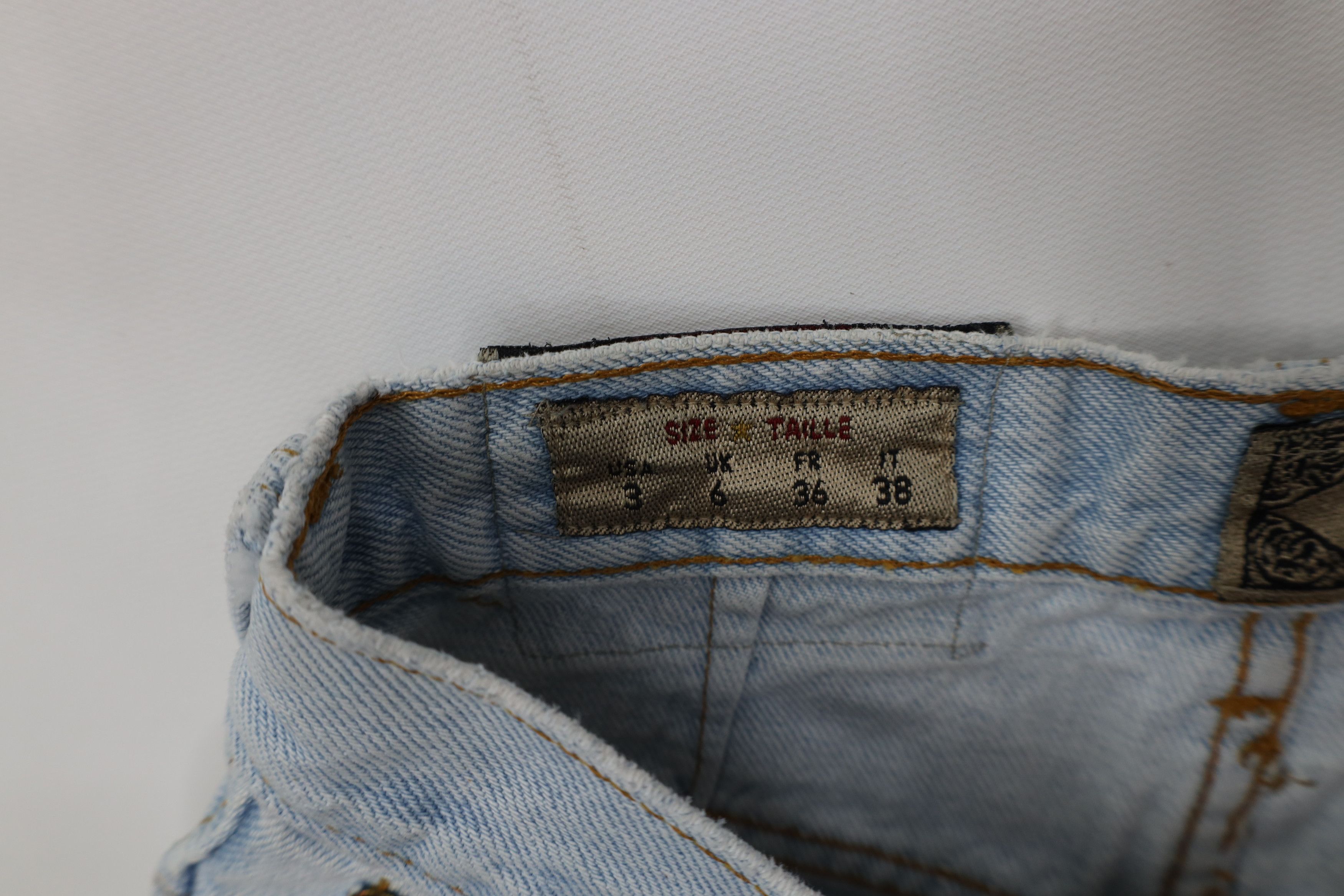 Vintage Vintage 90s Streetwear Relaxed Fit Tapered Denim Jeans USA Size 26" / US 2 / IT 38 - 11 Thumbnail