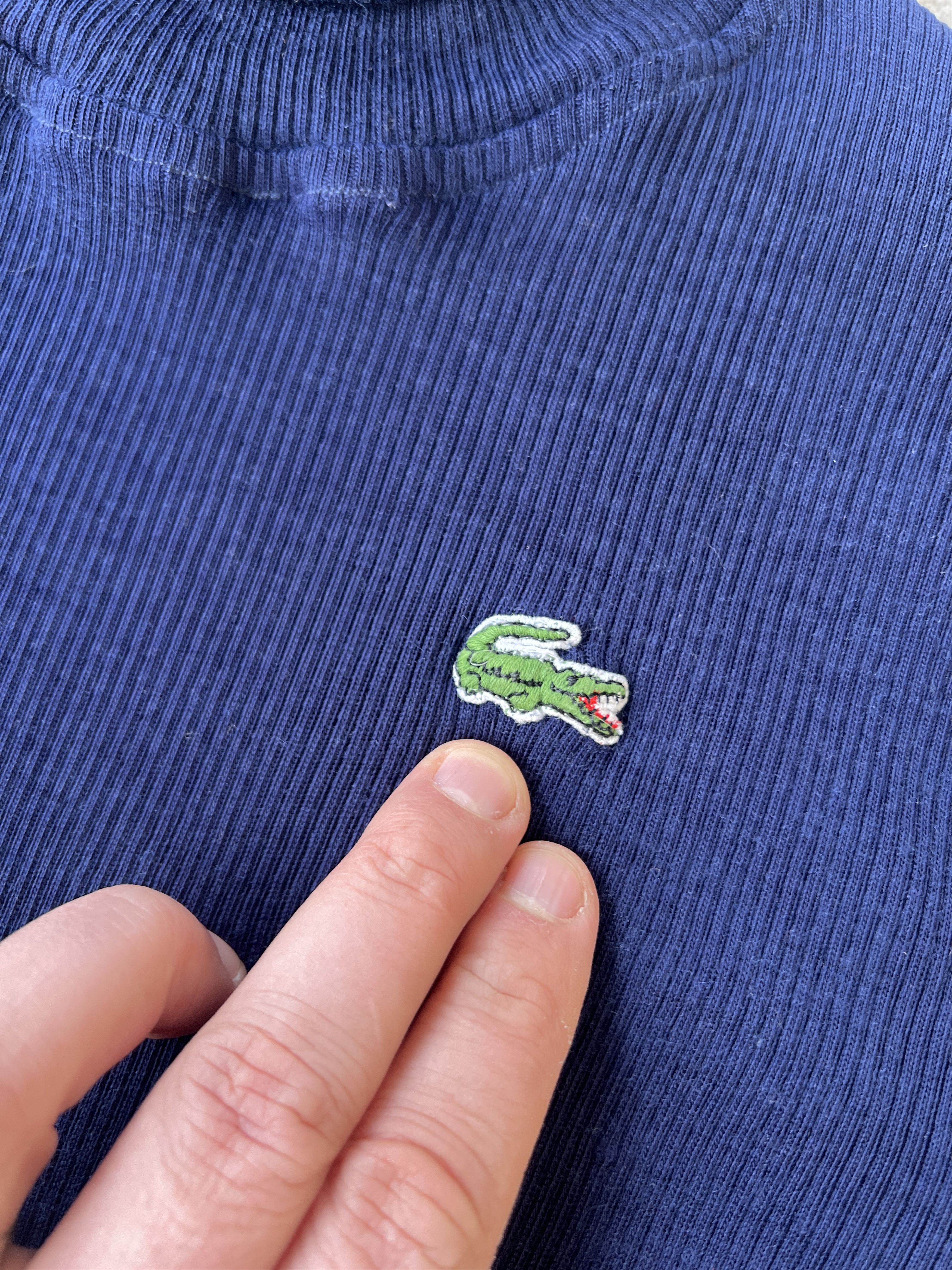 Lacoste Vintage Lacoste Turtleneck Size US S / EU 44-46 / 1 - 2 Thumbnail