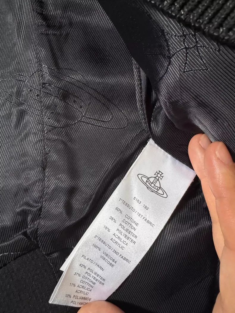Vivienne Westwood Vivienne Westwood size42 Black waistband sleeve design thic Size S / US 4 / IT 40 - 6 Thumbnail