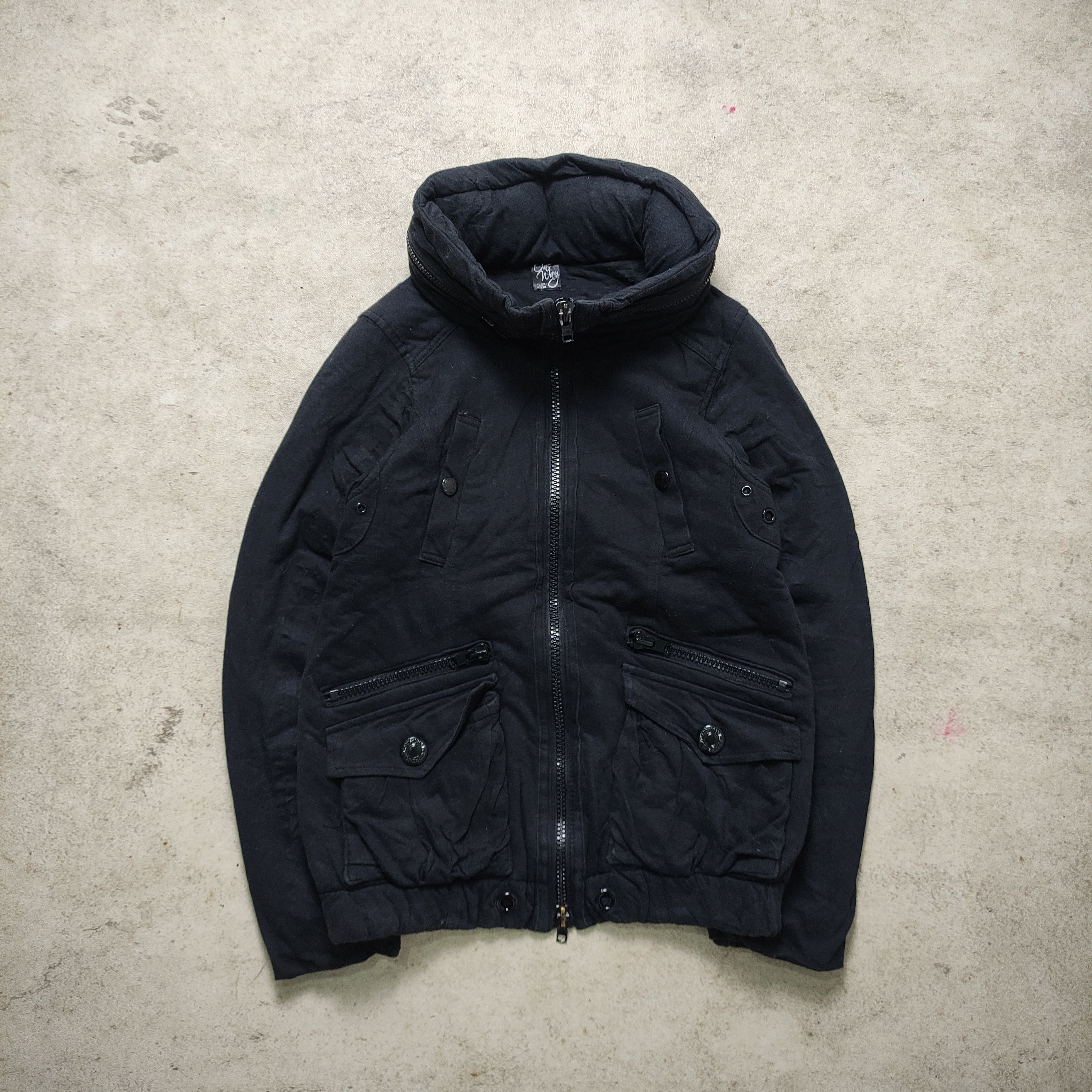 14th Addiction × If Six Was Nine × Le Grande Bleu (L.G.B.) One Way Bono Jacket Japanese Brand Size US M / EU 48-50 / 2 - 4 Thumbnail